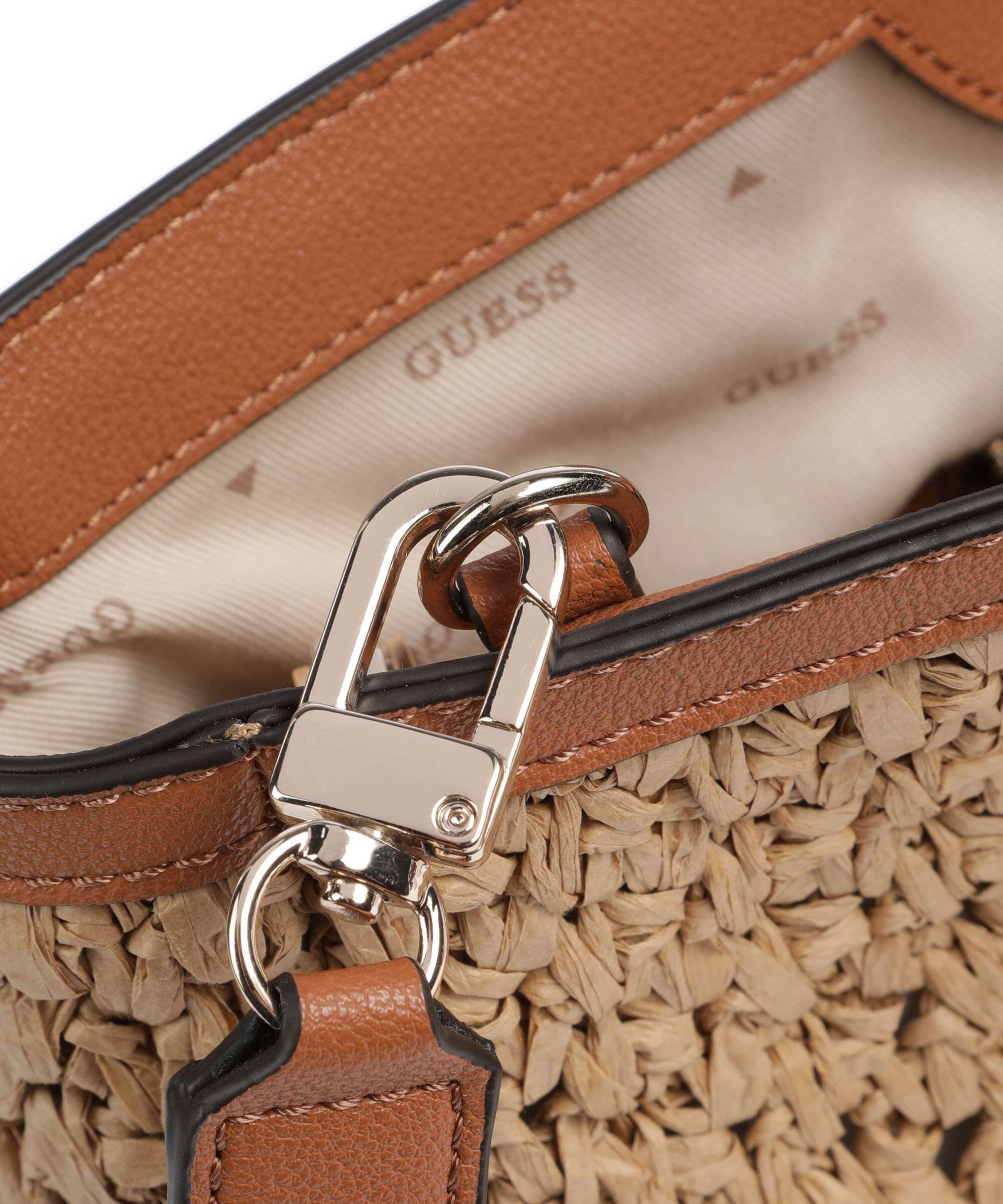 Guess Siria Handbag natural/cognac - Image 4