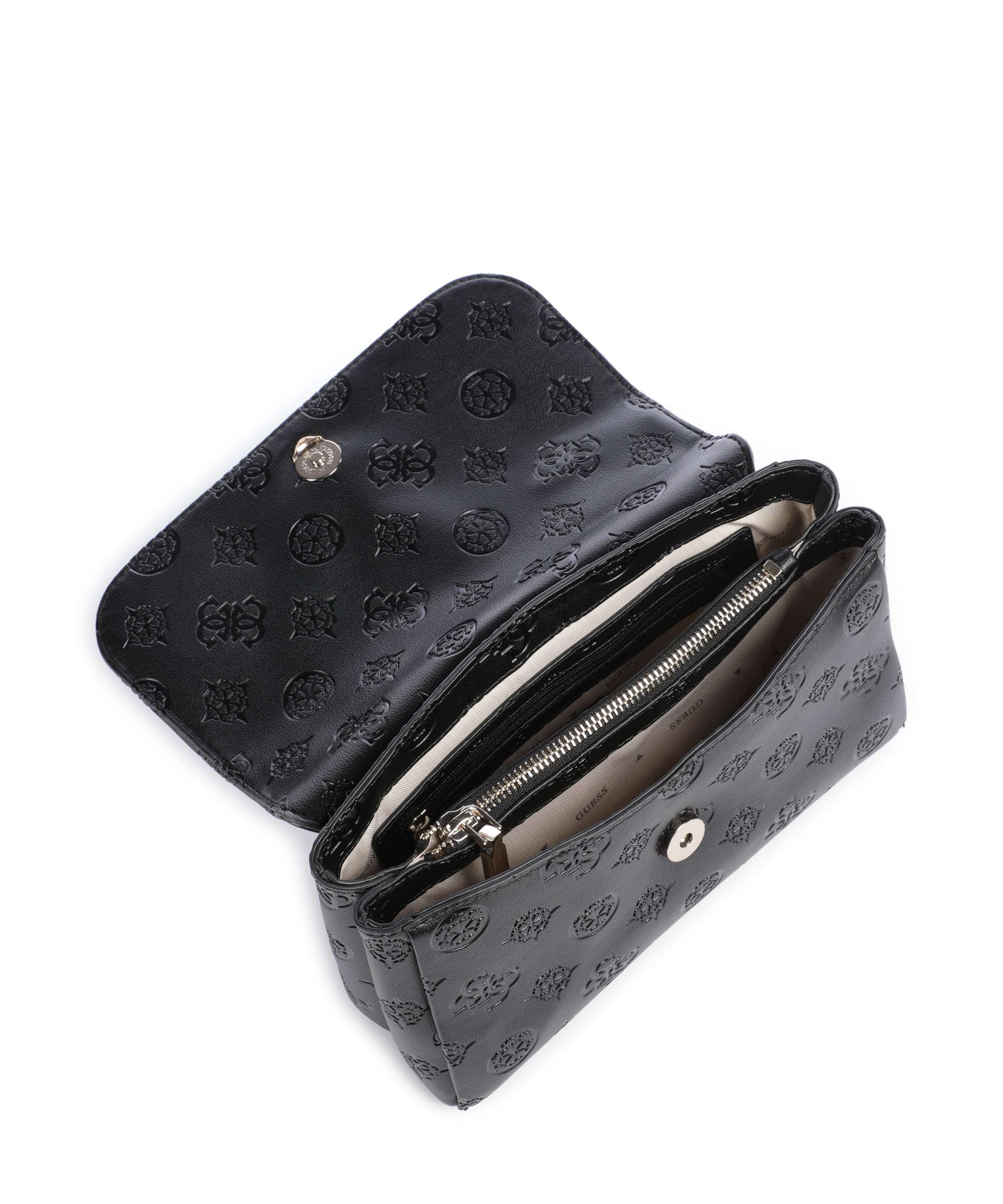 Guess Tisha Handbag black logo - Image 5