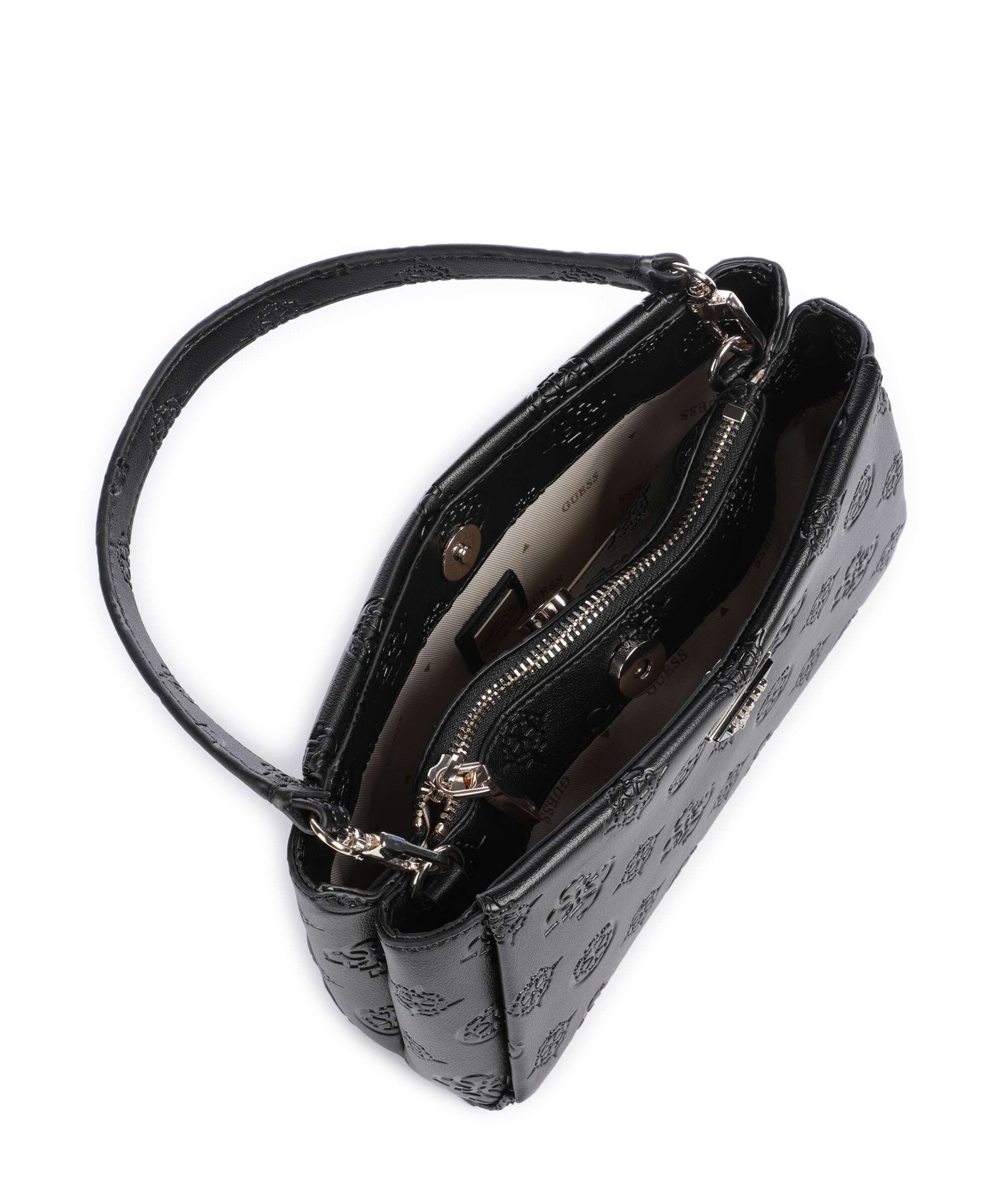 Guess Tisha Shoulder bag black logo - Image 6