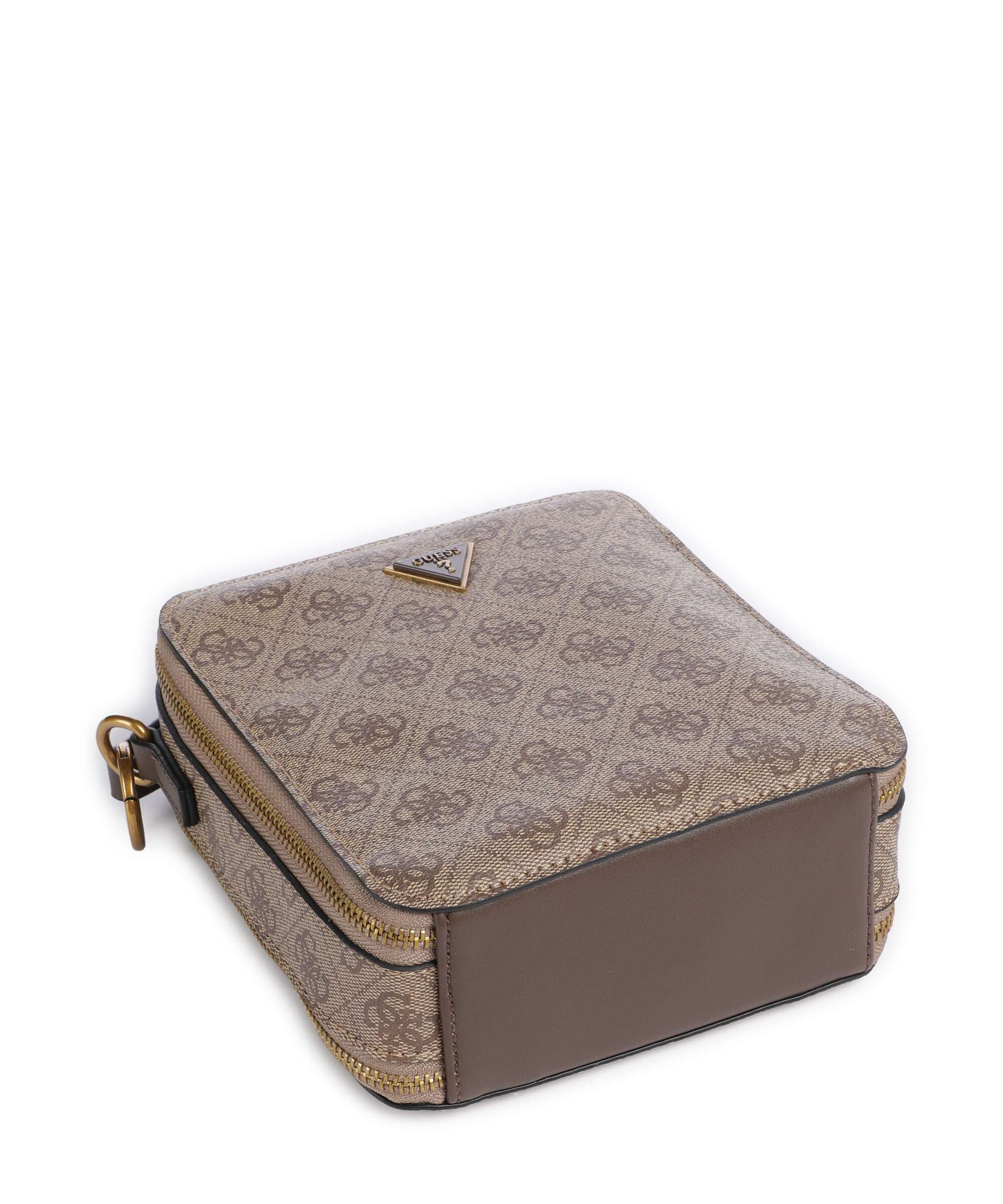 Guess Torino 4G Eco Crossbody bag beige/brown - Image 5
