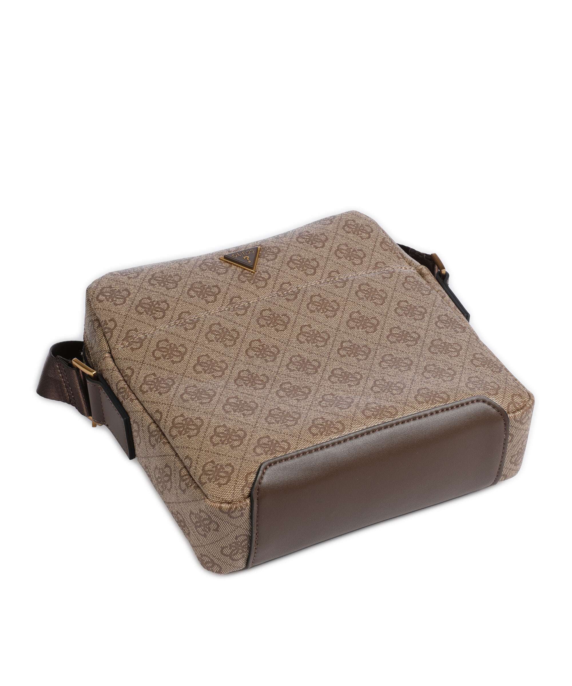 Guess Torino Eco Crossbody bag beige/brown - Image 5
