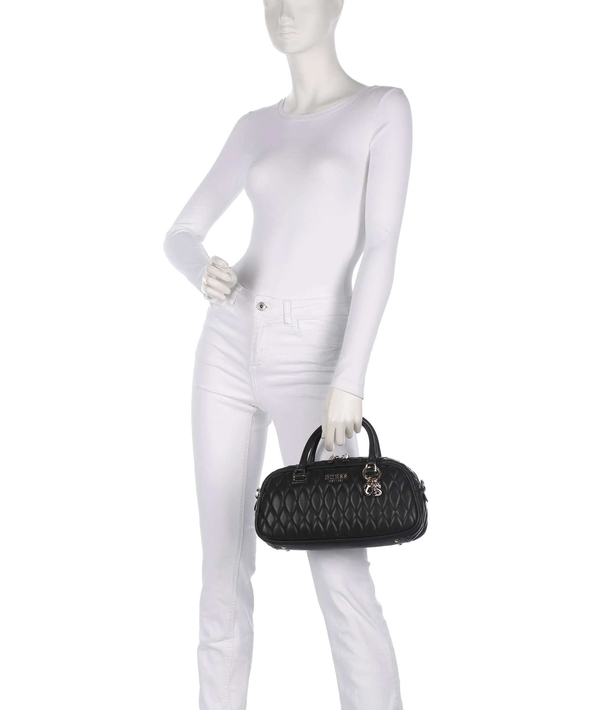 Guess Valla Handbag black - Image 3