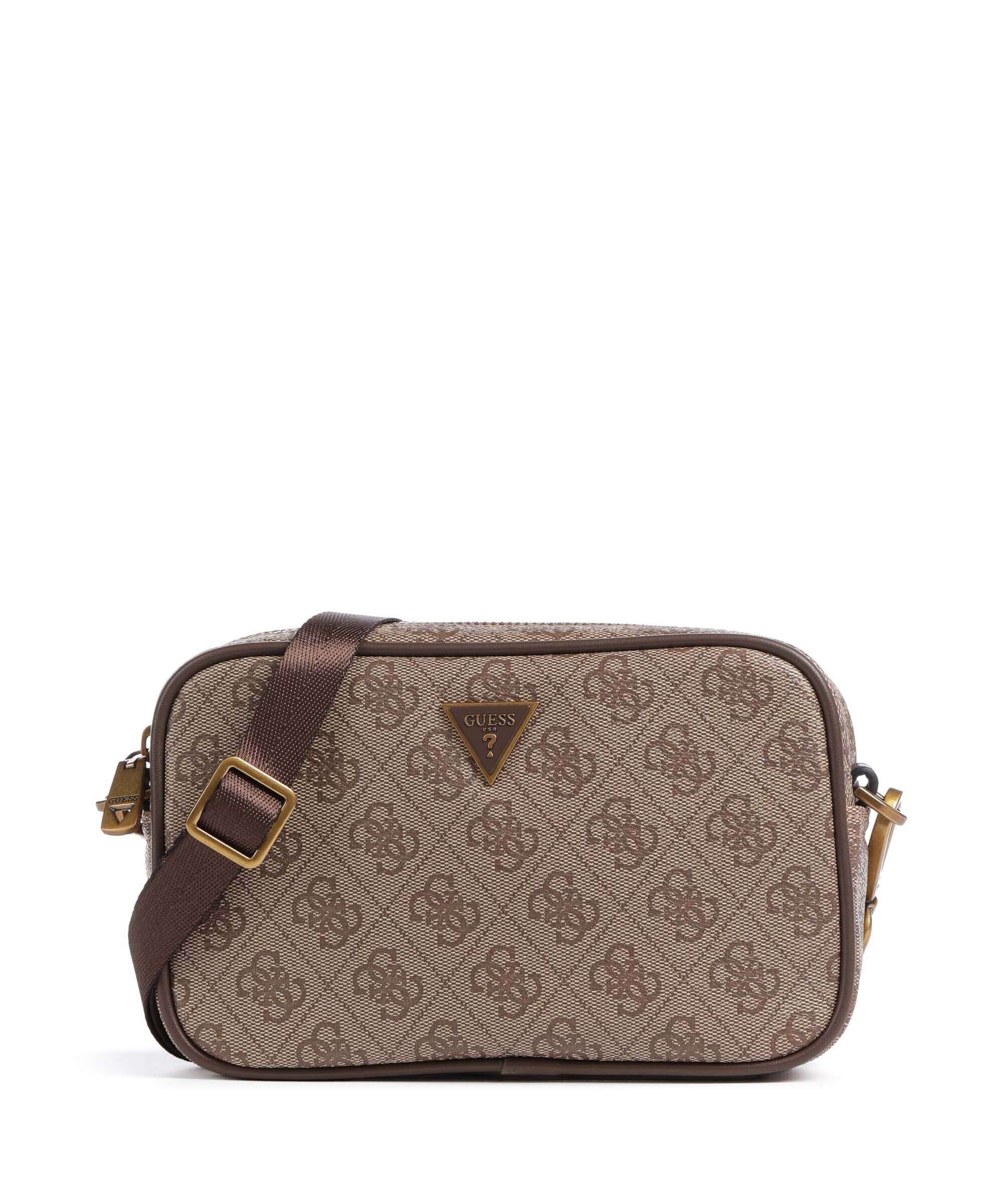 Guess Vezzola Eco Crossbody bag beige/brown
