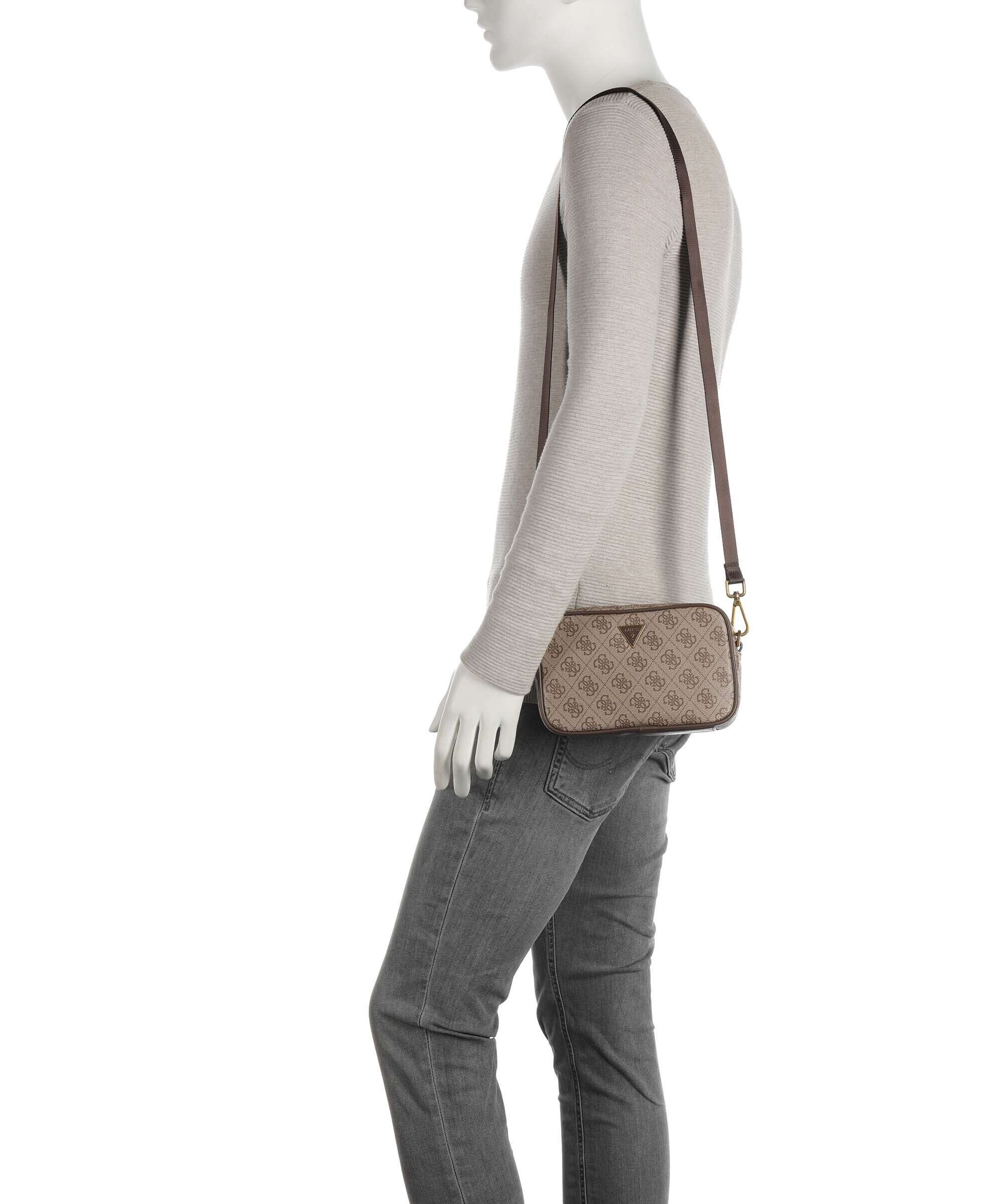 Guess Vezzola Eco Crossbody bag beige/brown - Image 3