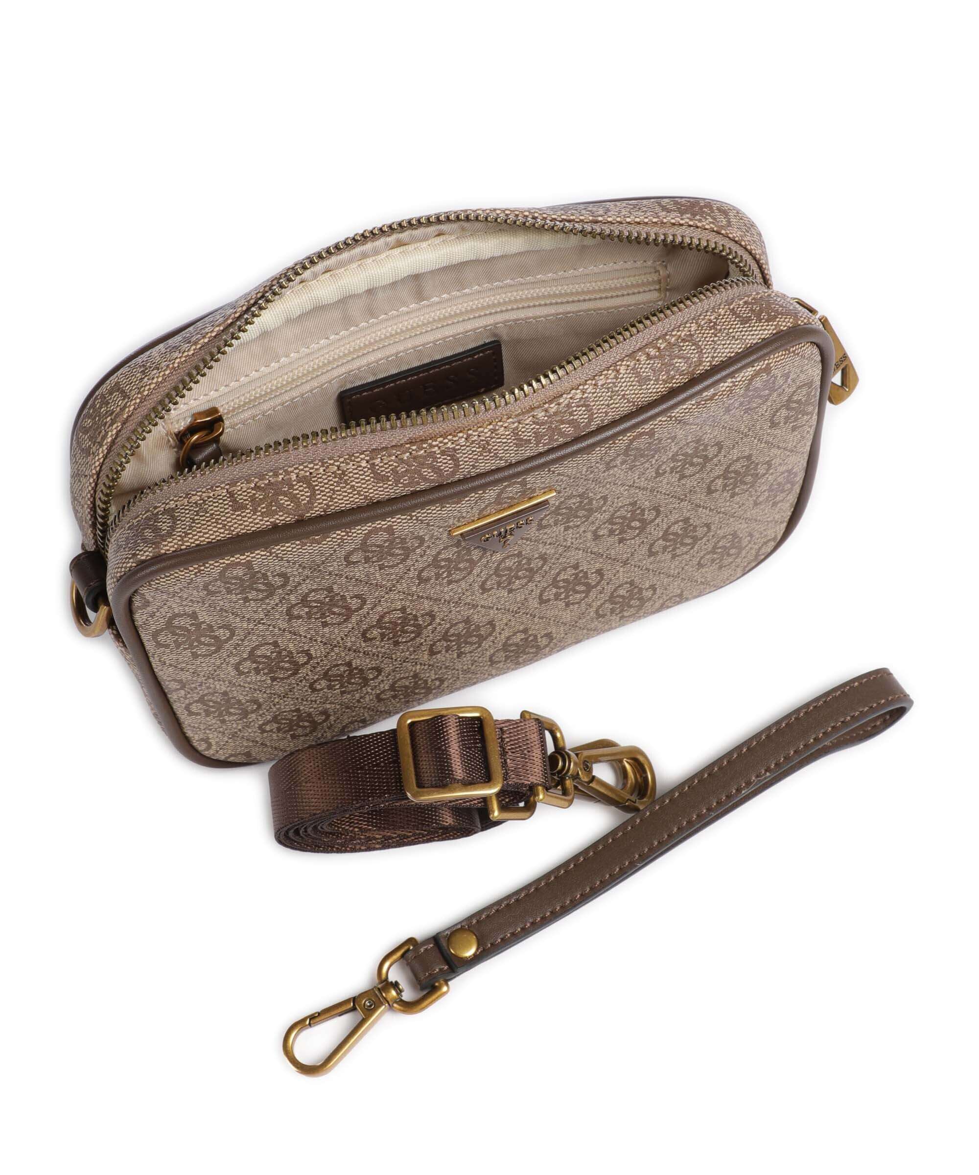 Guess Vezzola Eco Crossbody bag beige/brown - Image 6