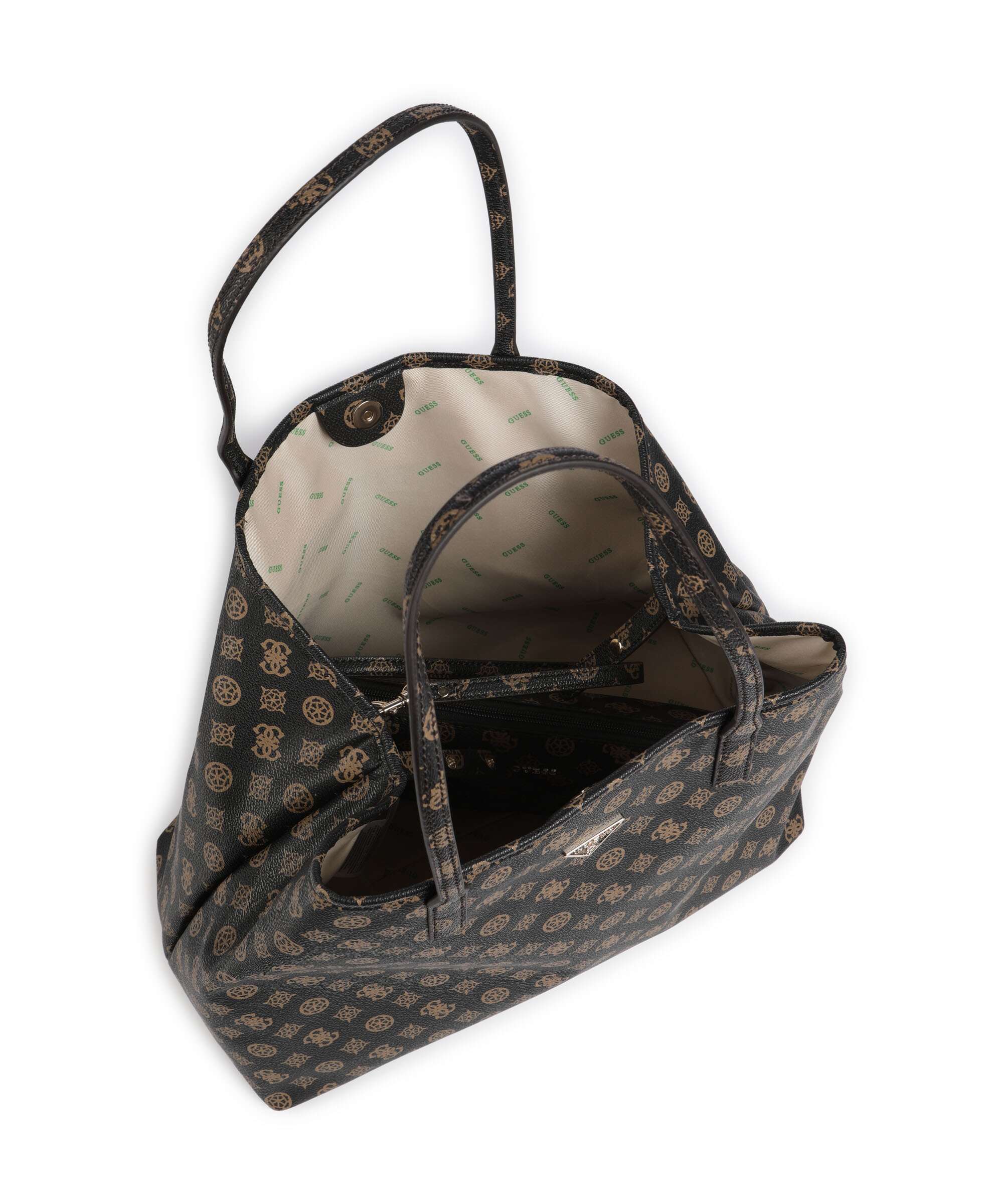 Guess Victtoria Eco Tote bag brown - Image 6