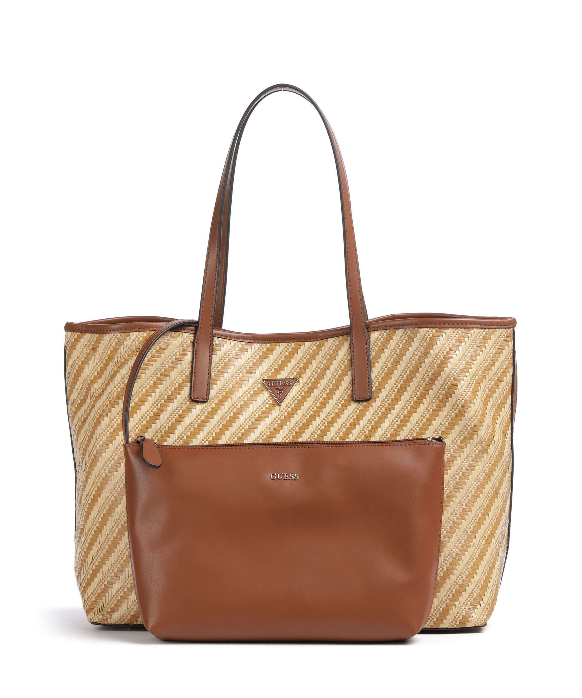 Guess Vikky Large Tote bag natural/cognac - Image 2