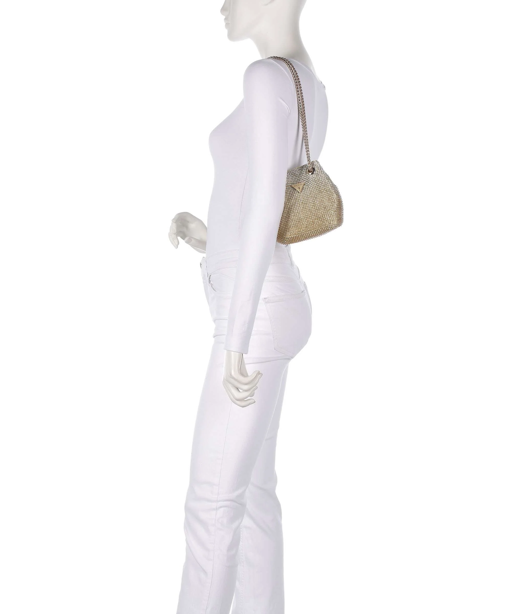 Guess Zalina Shoulder bag gold - Image 4