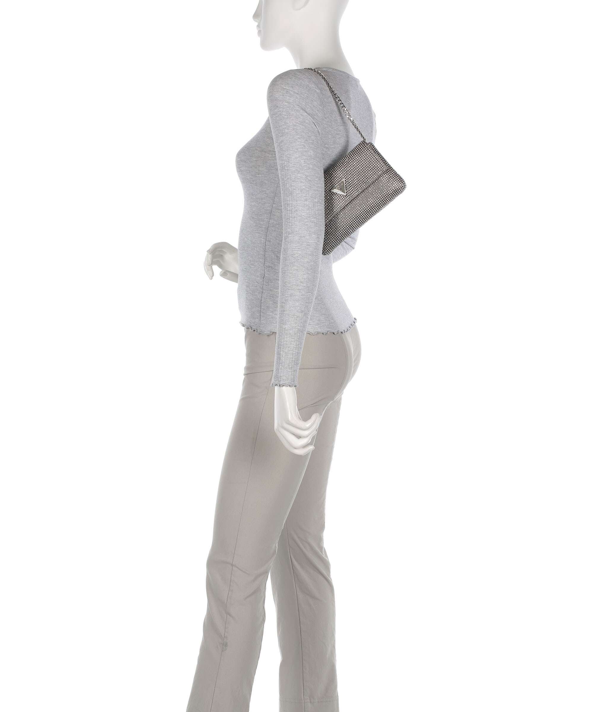 Guess Zalina Shoulder bag silver - Image 3