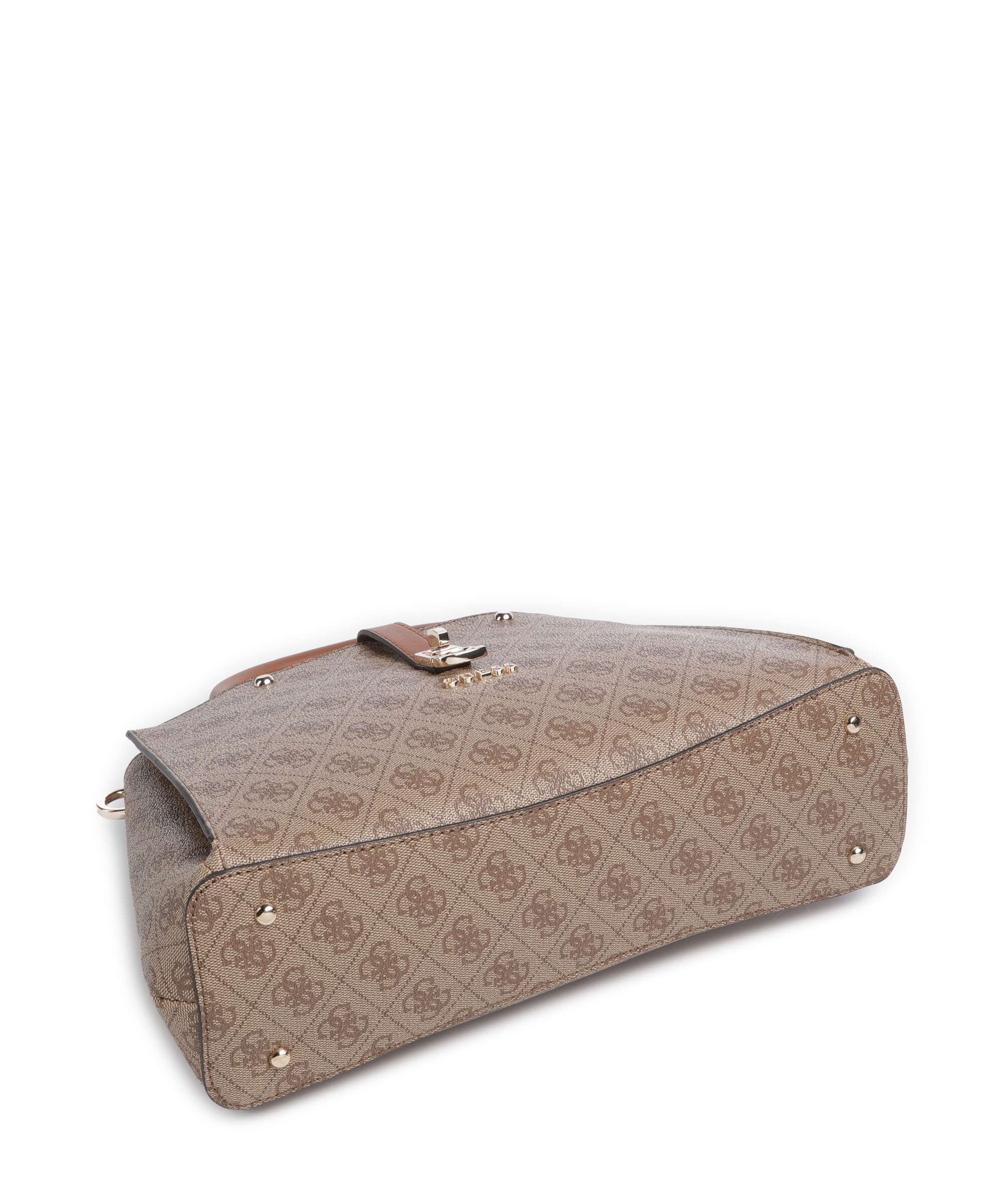 Guess Zamira Handbag latte logo - Image 5