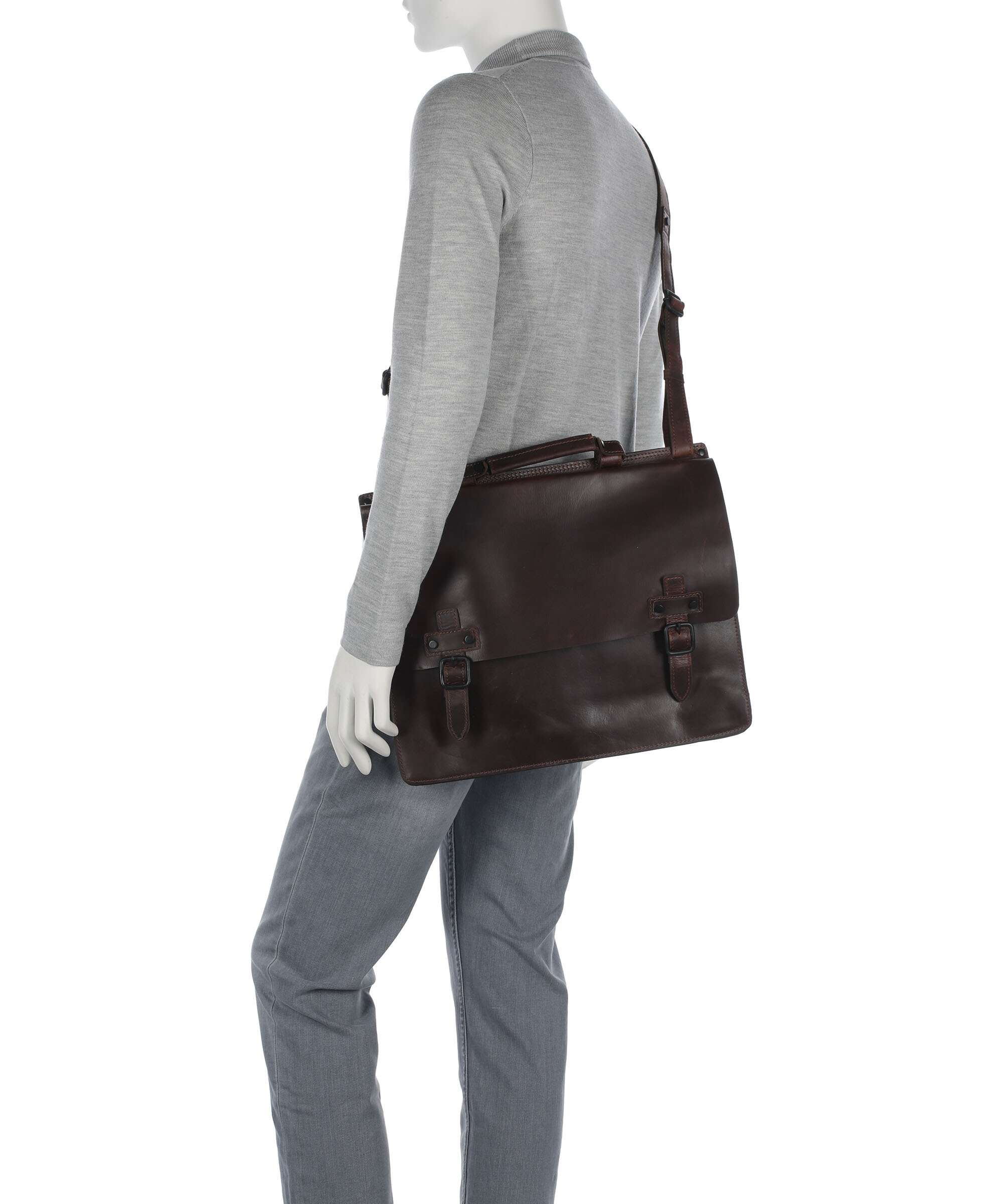 Harold's Aberdeen Briefcase braun - Image 3