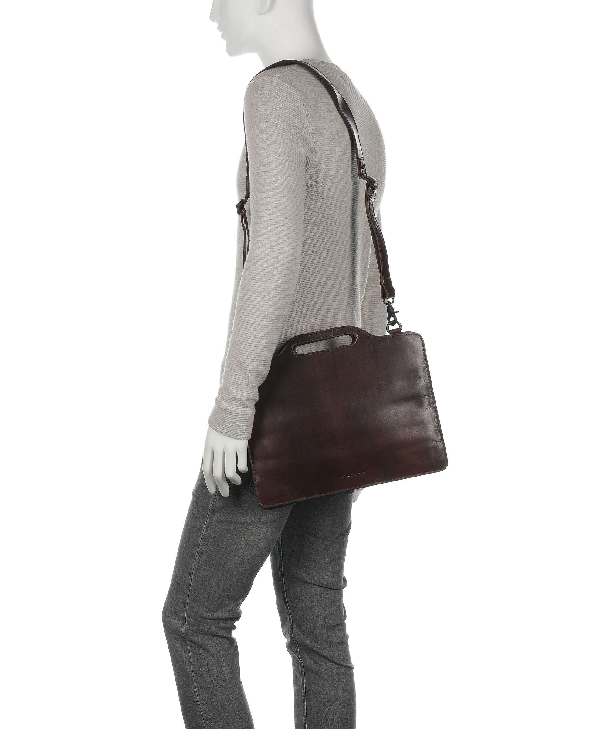 Harold's Aberdeen Laptop bag braun - Image 3