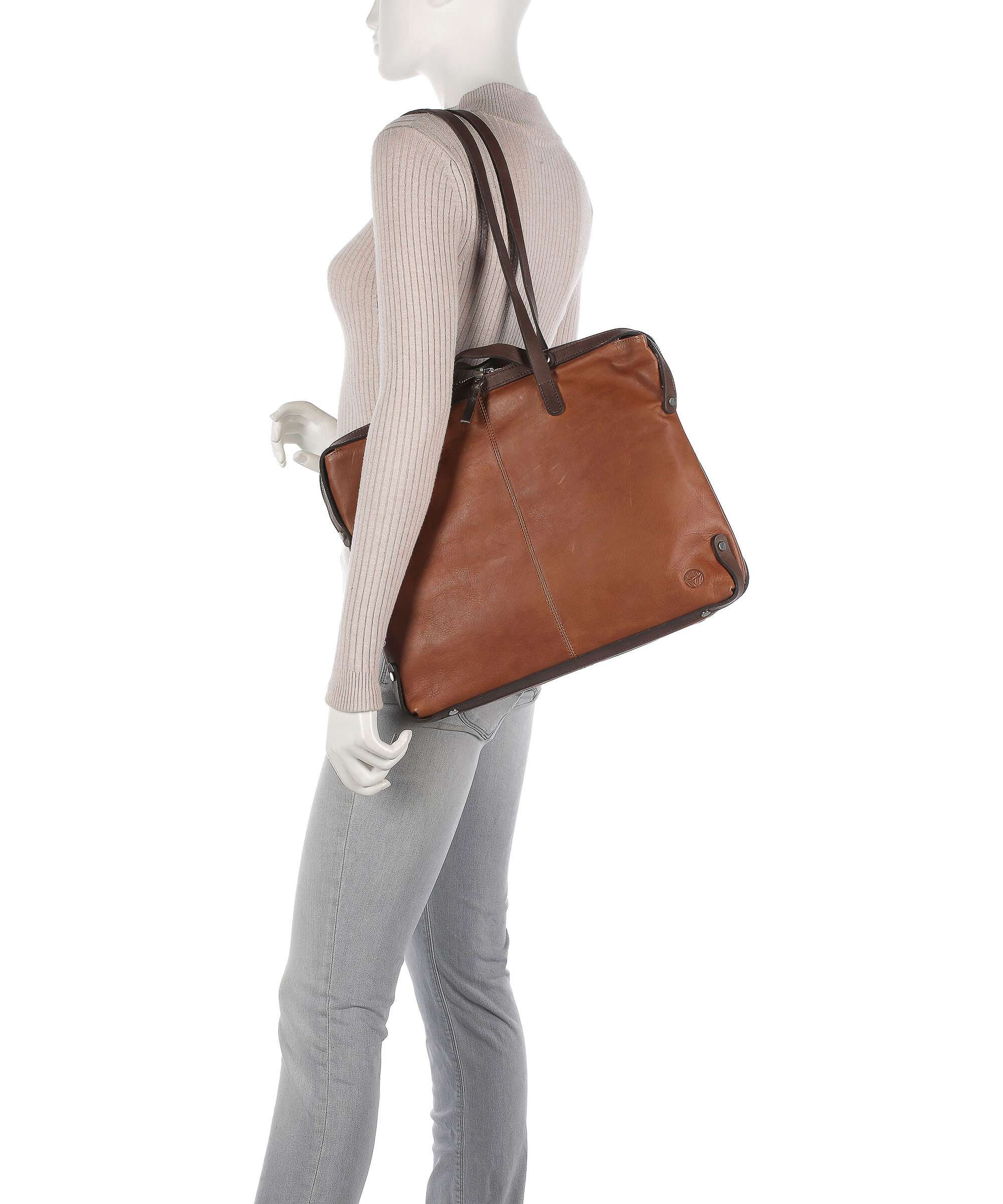 Harold's Ivy Lane Briefcase cognac - Image 3