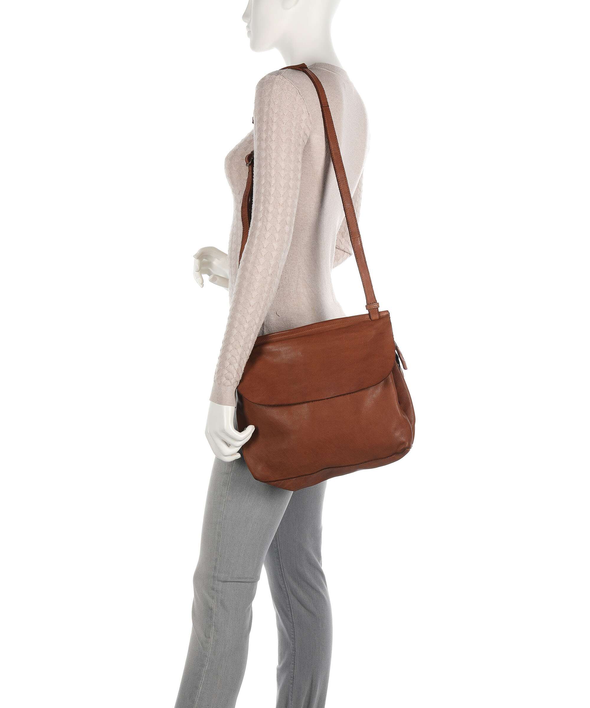 Harold's Submarine Crossbody bag cognac - Image 3