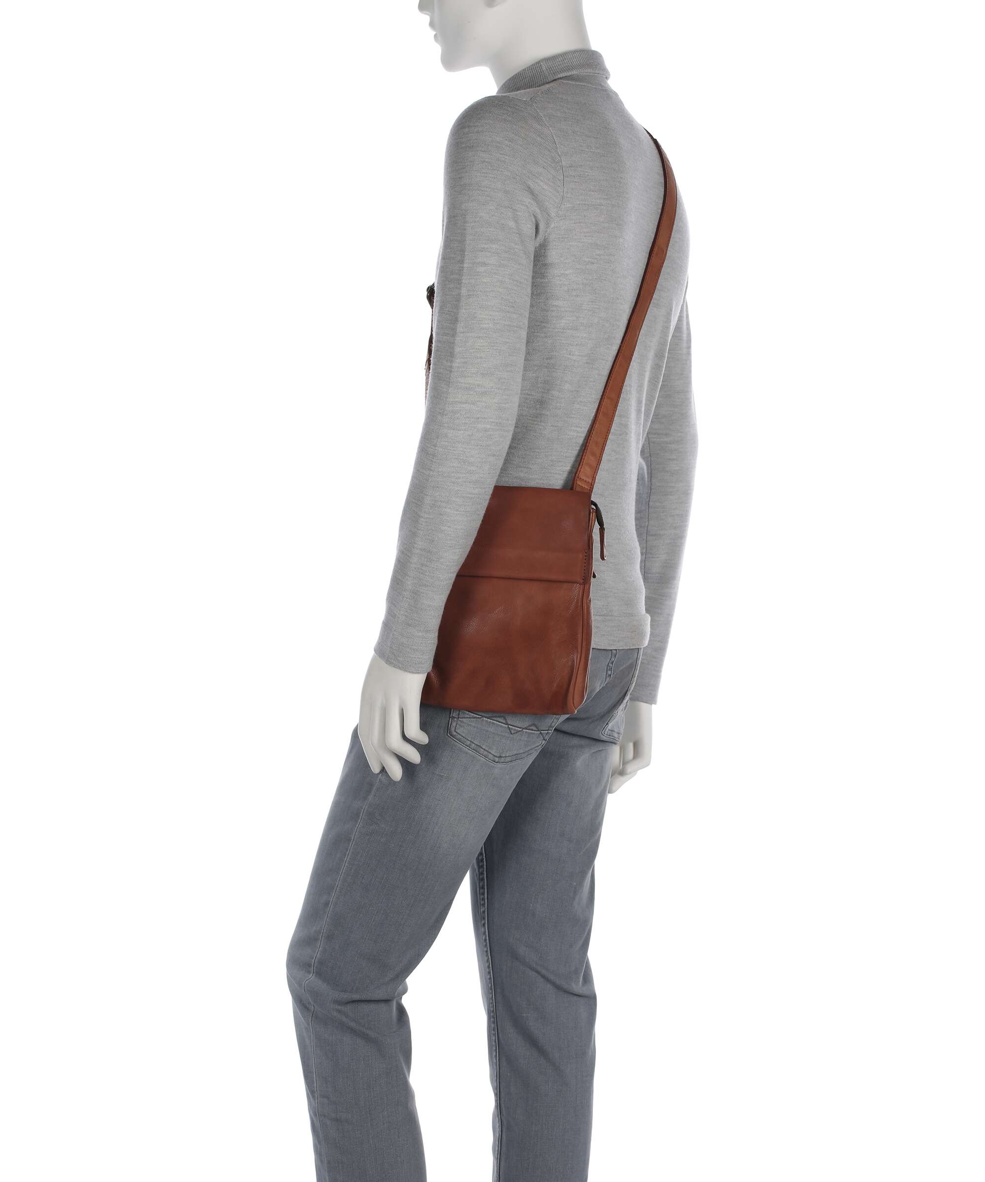 Harold's Submarine Crossbody bag cognac - Image 4