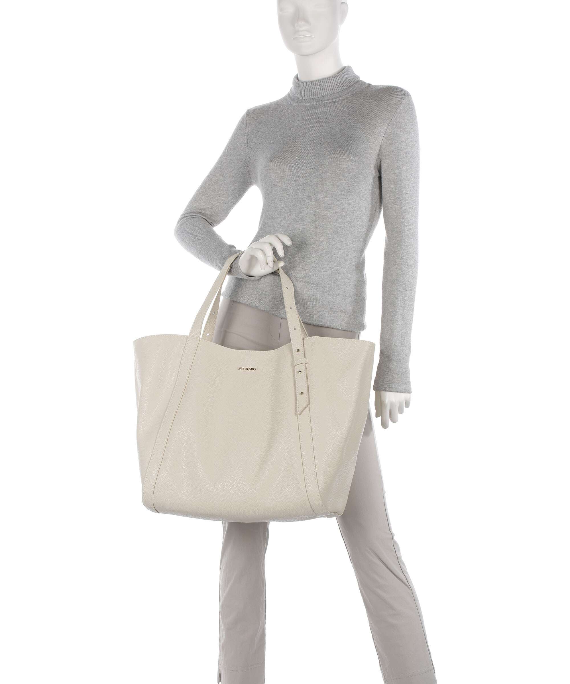 Hey Marly Pretty Wonder L Tote bag crema - Image 3