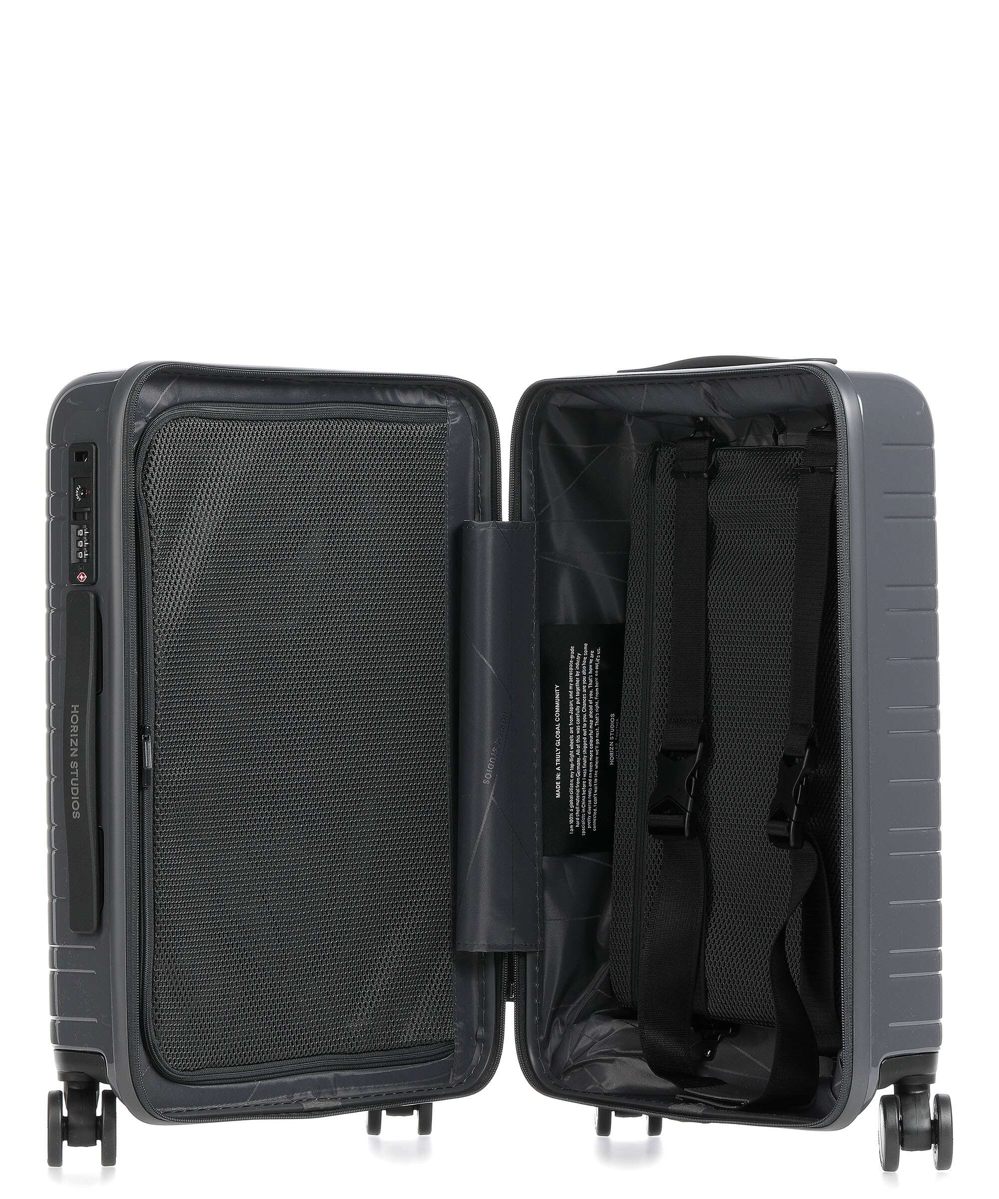 Horizn Studios H5 Smart Spinner (4 wheels) Glossy Graphite - Image 6