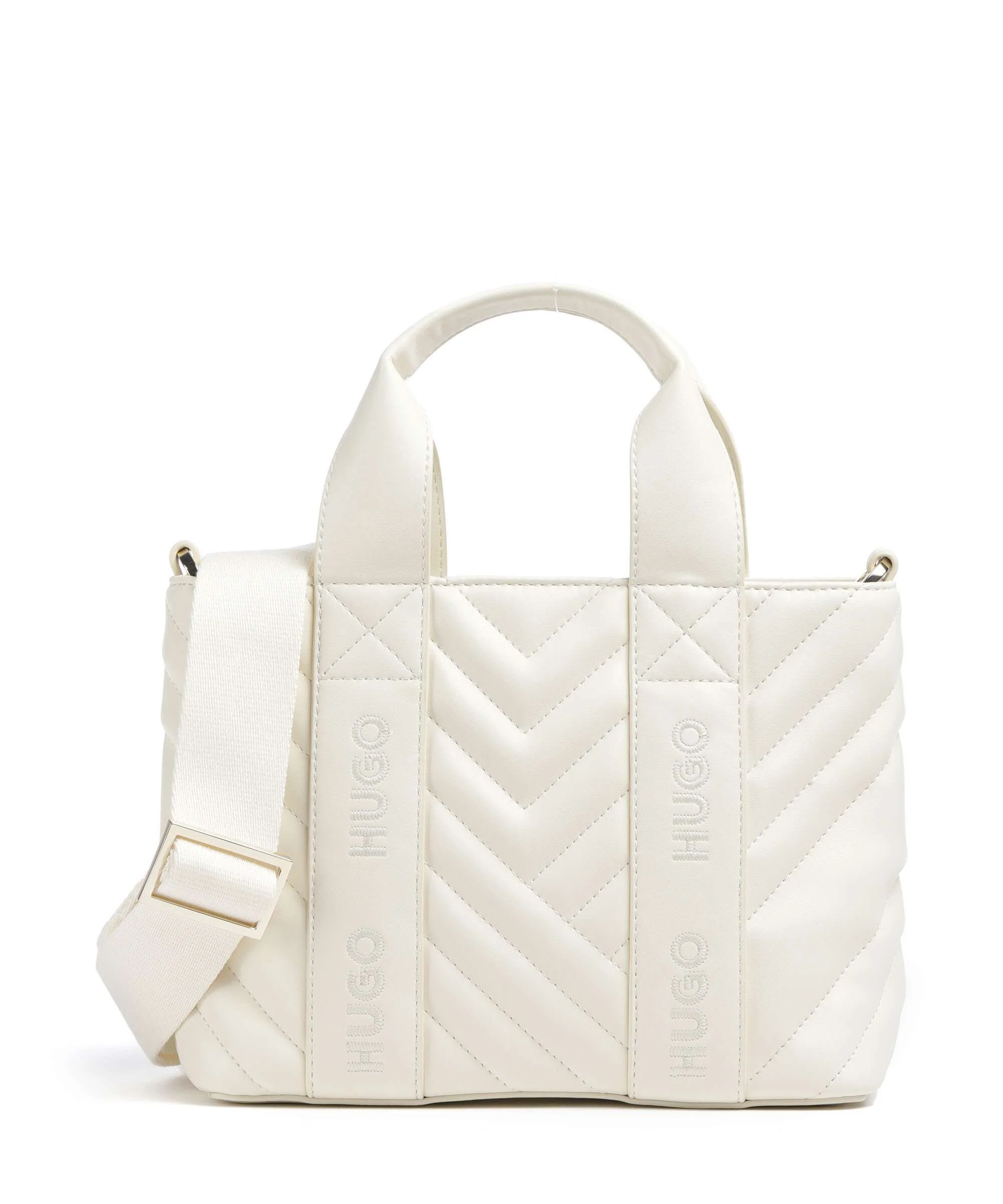 Hugo Becky Handbag open white