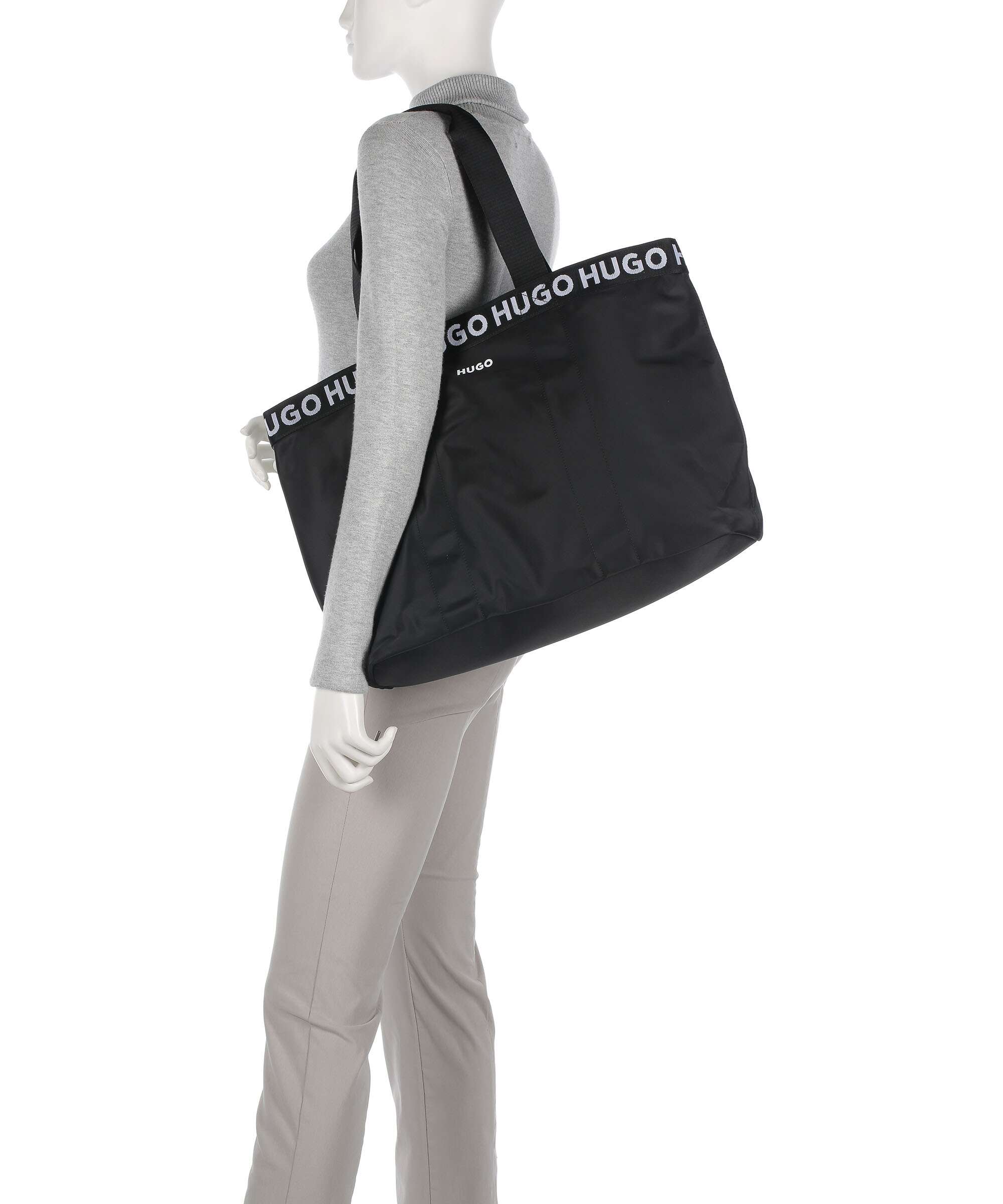 Hugo Becky Tote bag black - Image 3