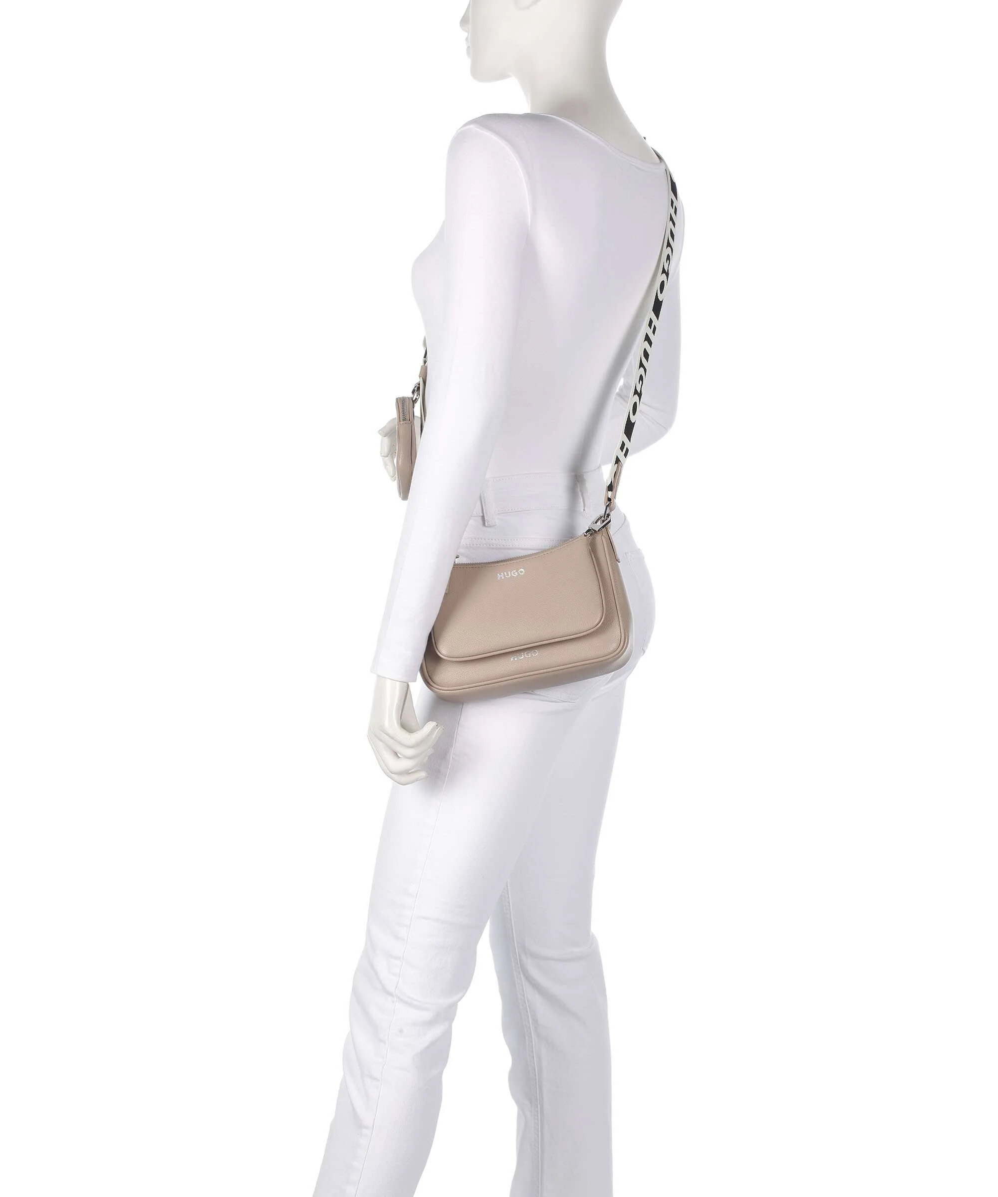 Hugo Bel Crossbody bag dark beige - Image 3