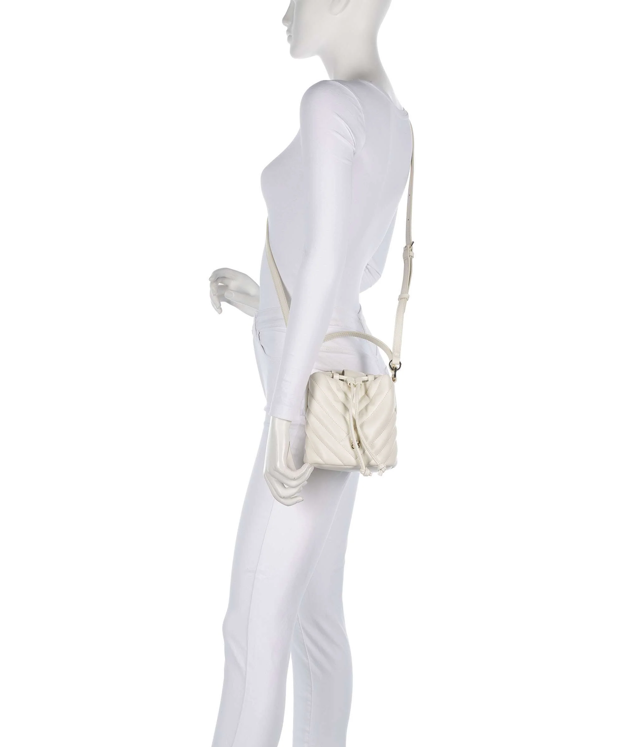 Hugo Chris 2.0 Bucket bag open white - Image 3