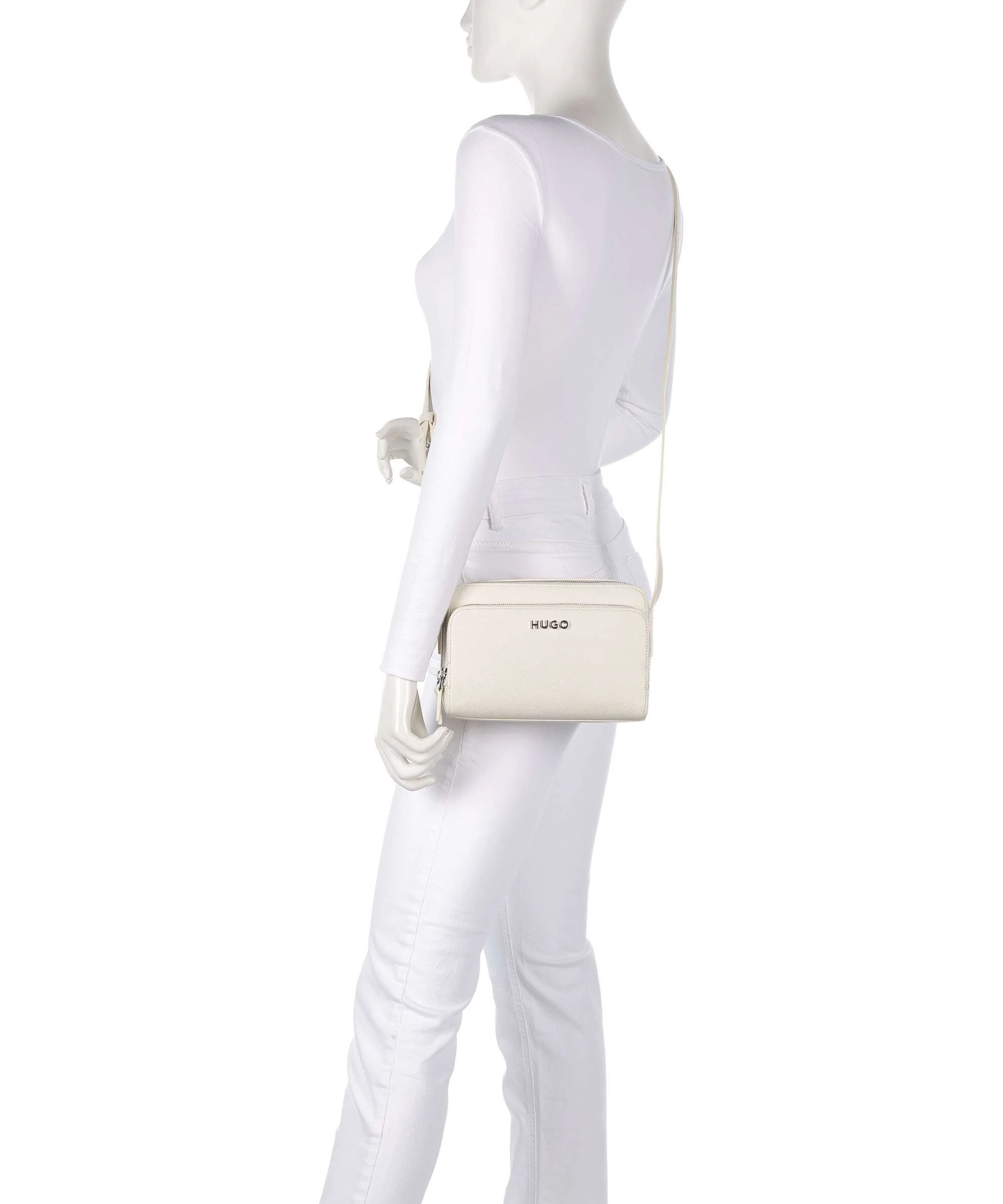 Hugo Chris Crossbody bag open white - Image 3