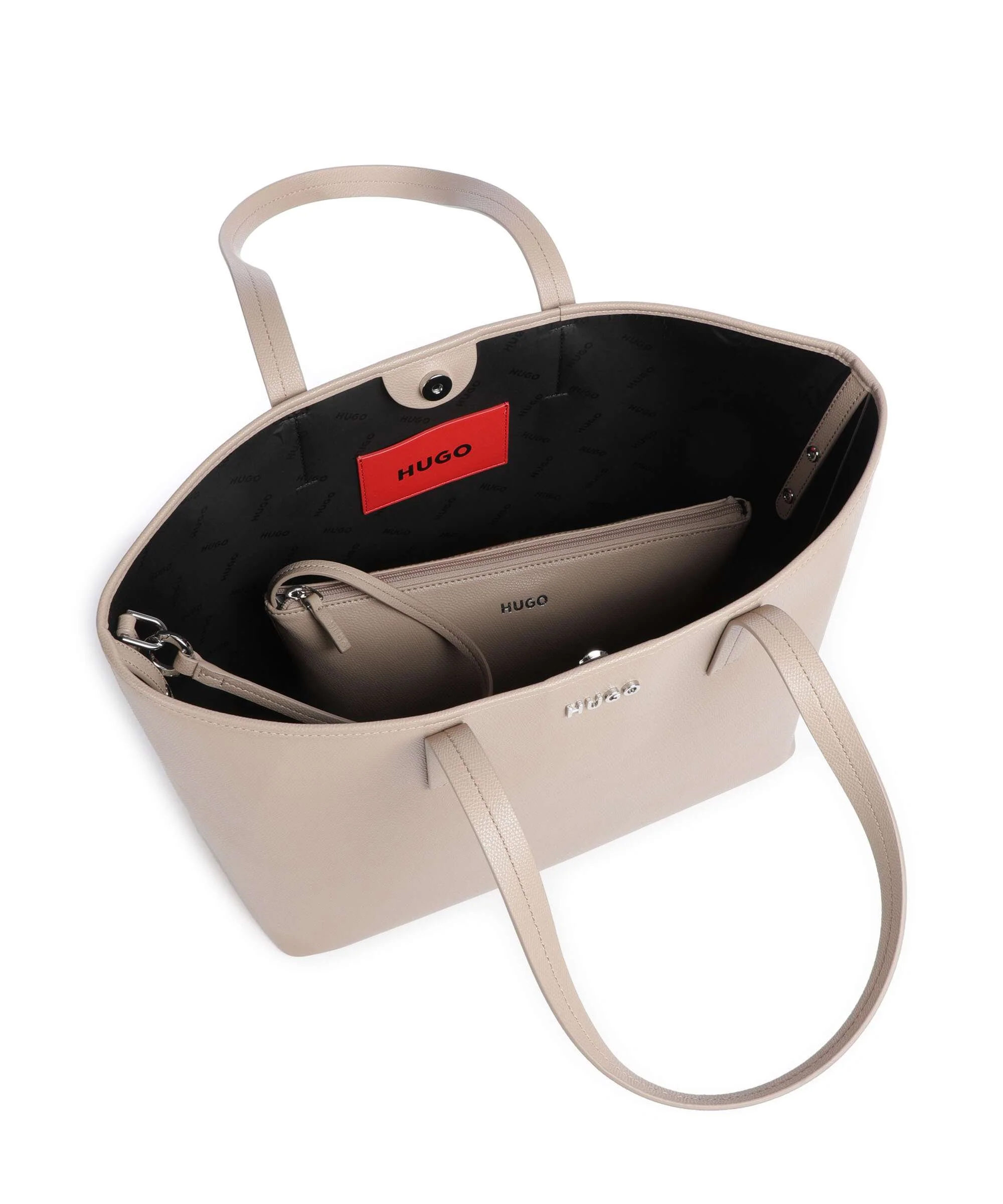 Hugo Chris Tote bag dark beige - Image 6