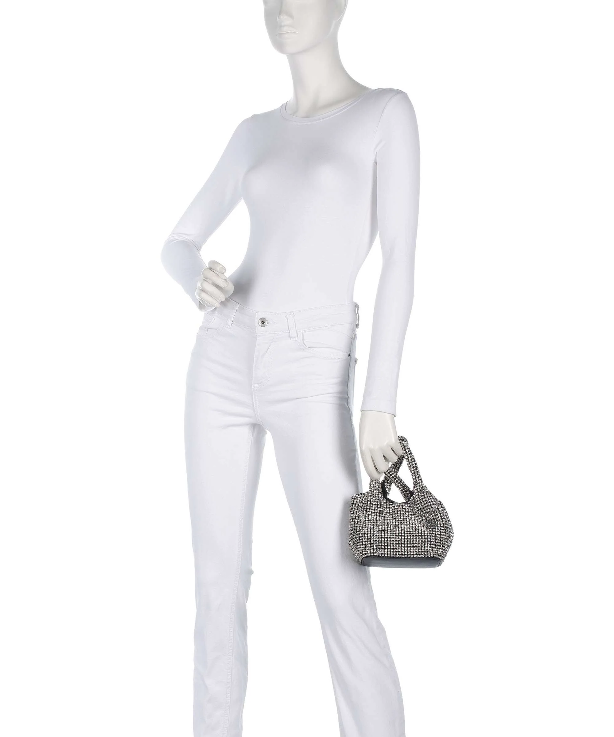 Hugo Liora Handbag silver - Image 3