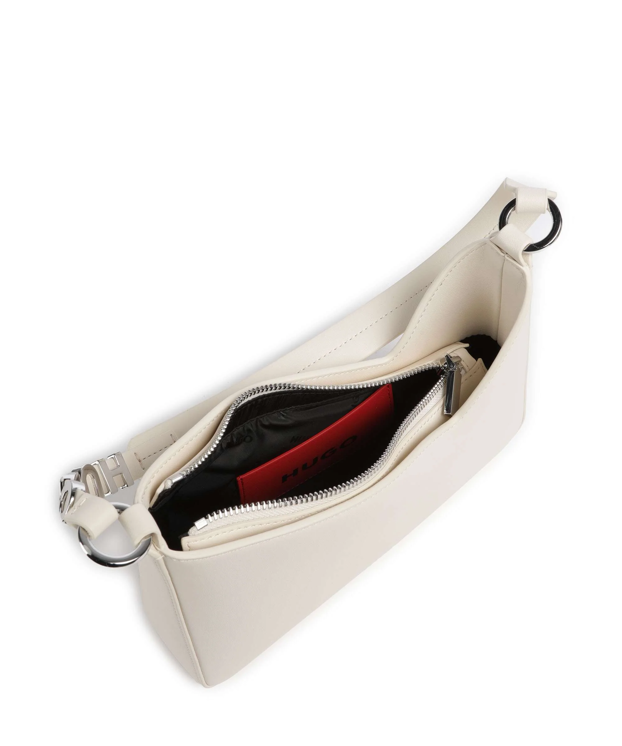 Hugo Mel Shoulder bag open white - Image 6