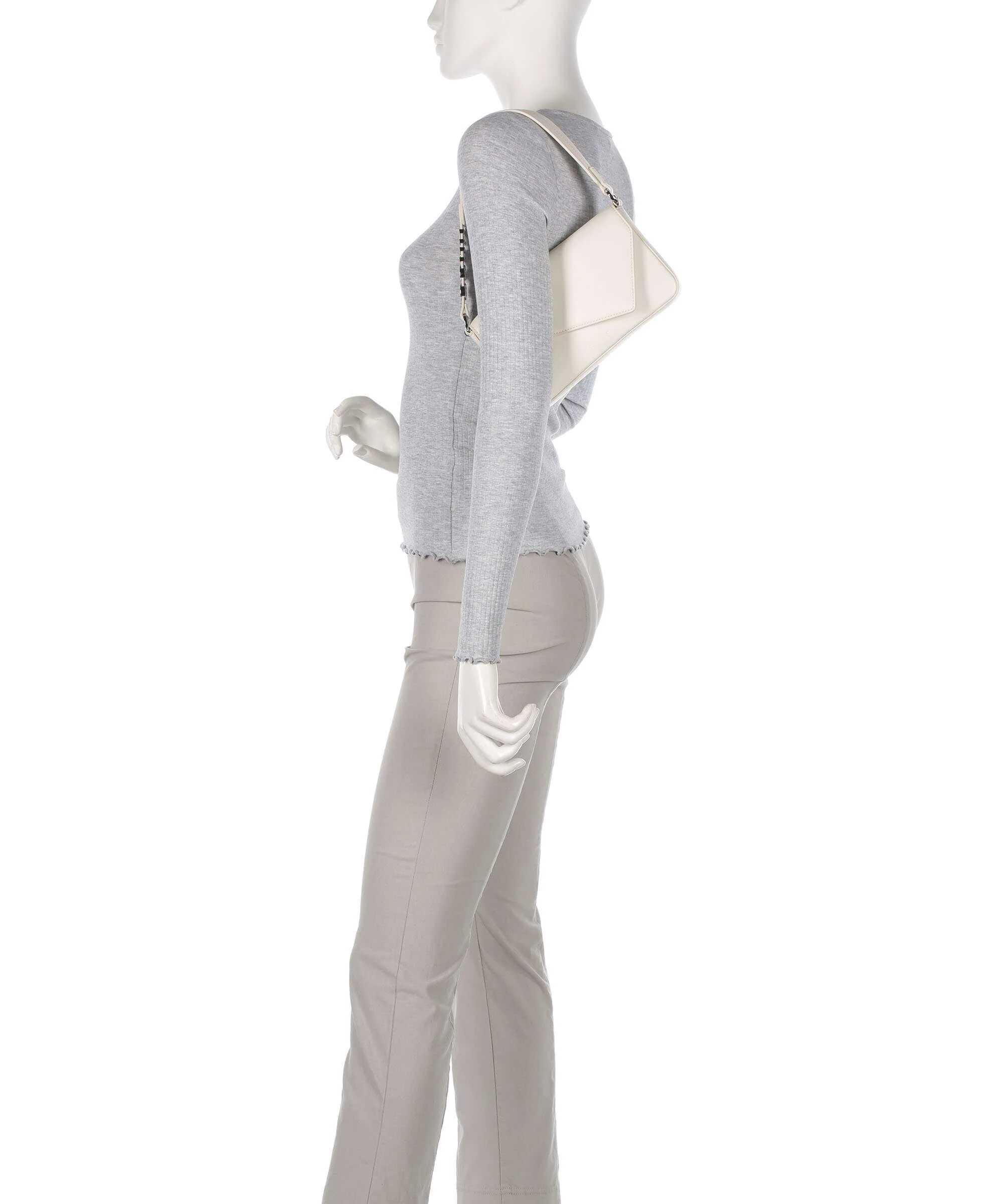 Hugo Mel Shoulder bag open white - Image 3
