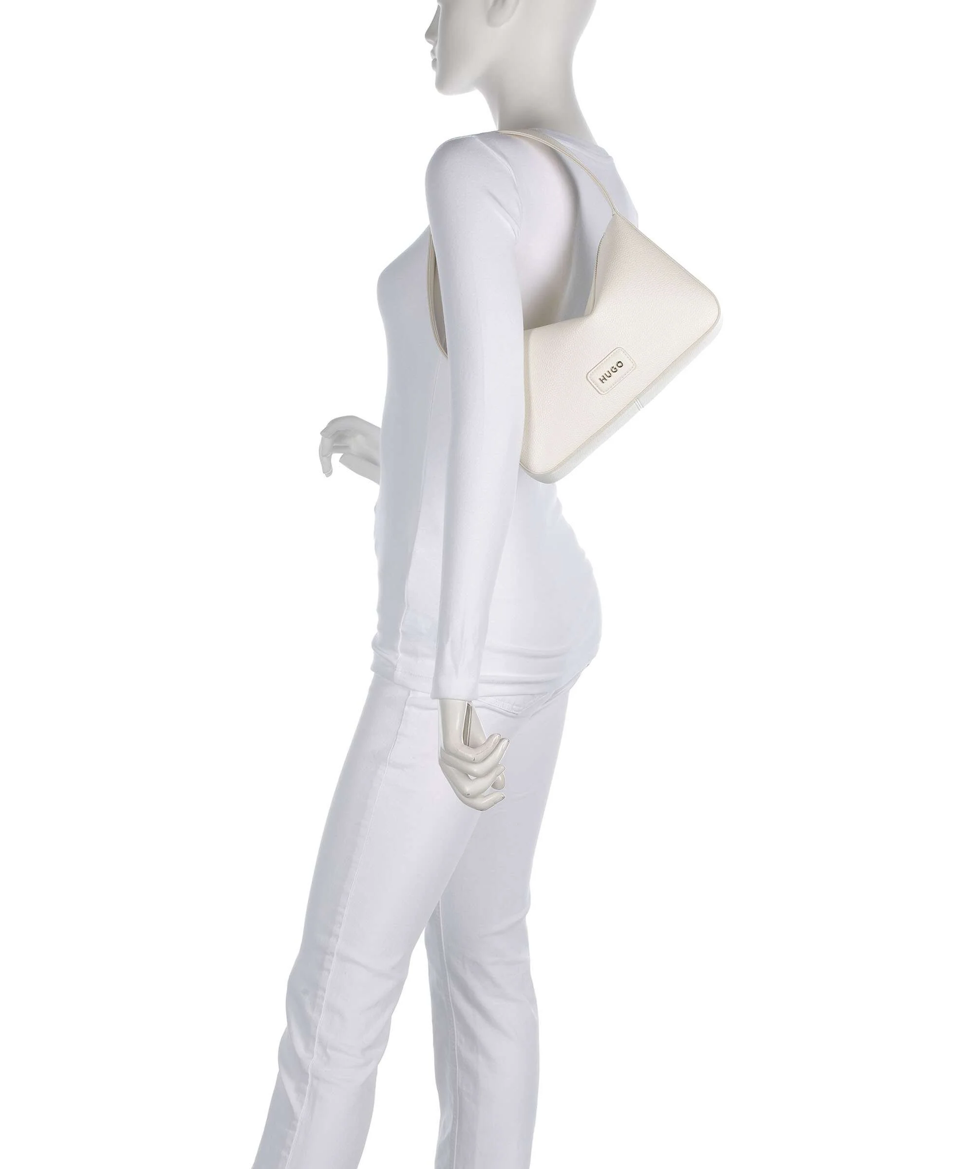 Hugo Orin Hobo bag open white - Image 3