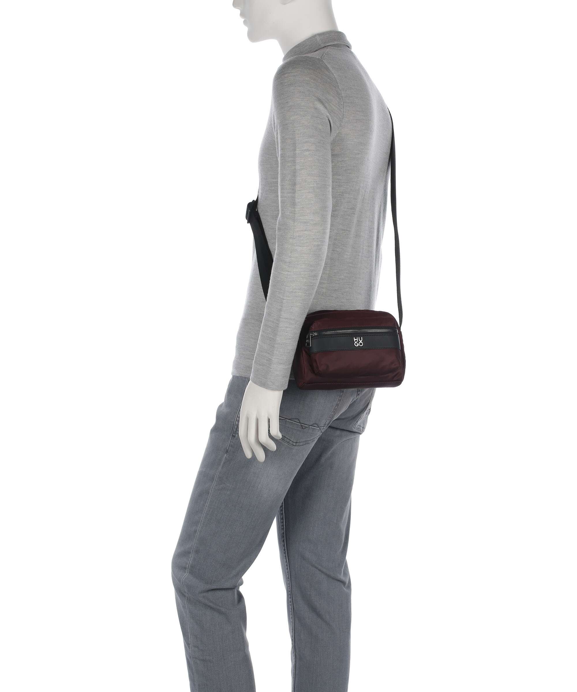 Hugo Quantic Crossbody bag open brown - Image 3