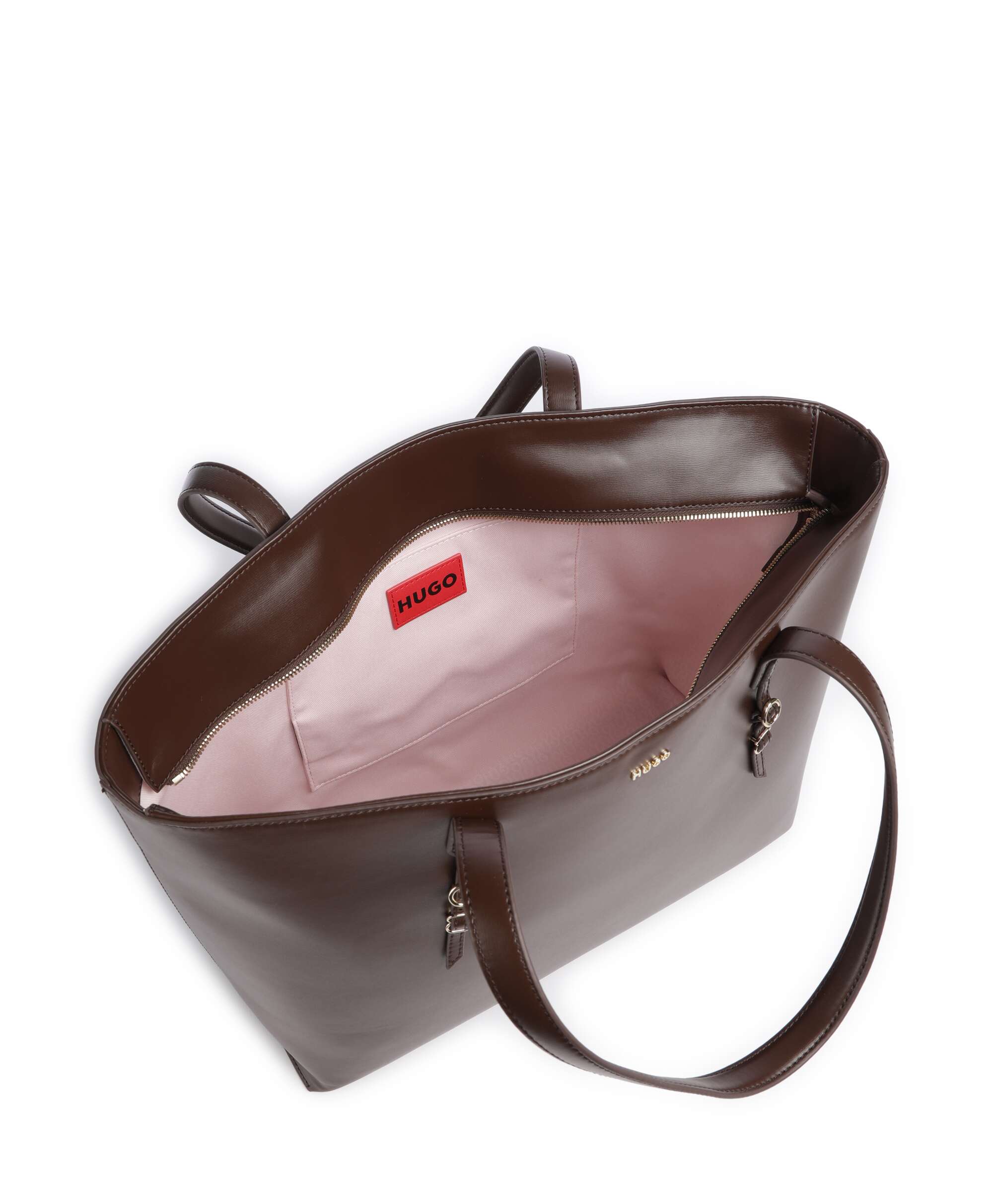 Hugo Syndra Tote bag medium brown - Image 5
