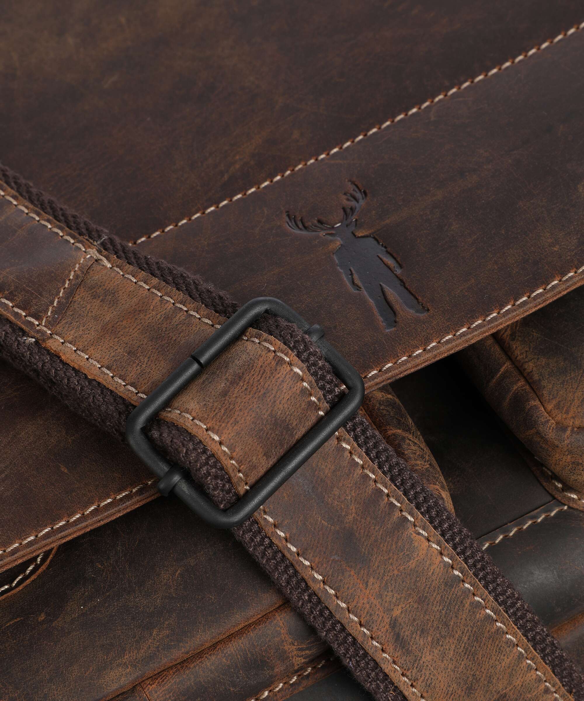 Jack Kinsky Baltimore 6 Briefcase cognac - Image 4