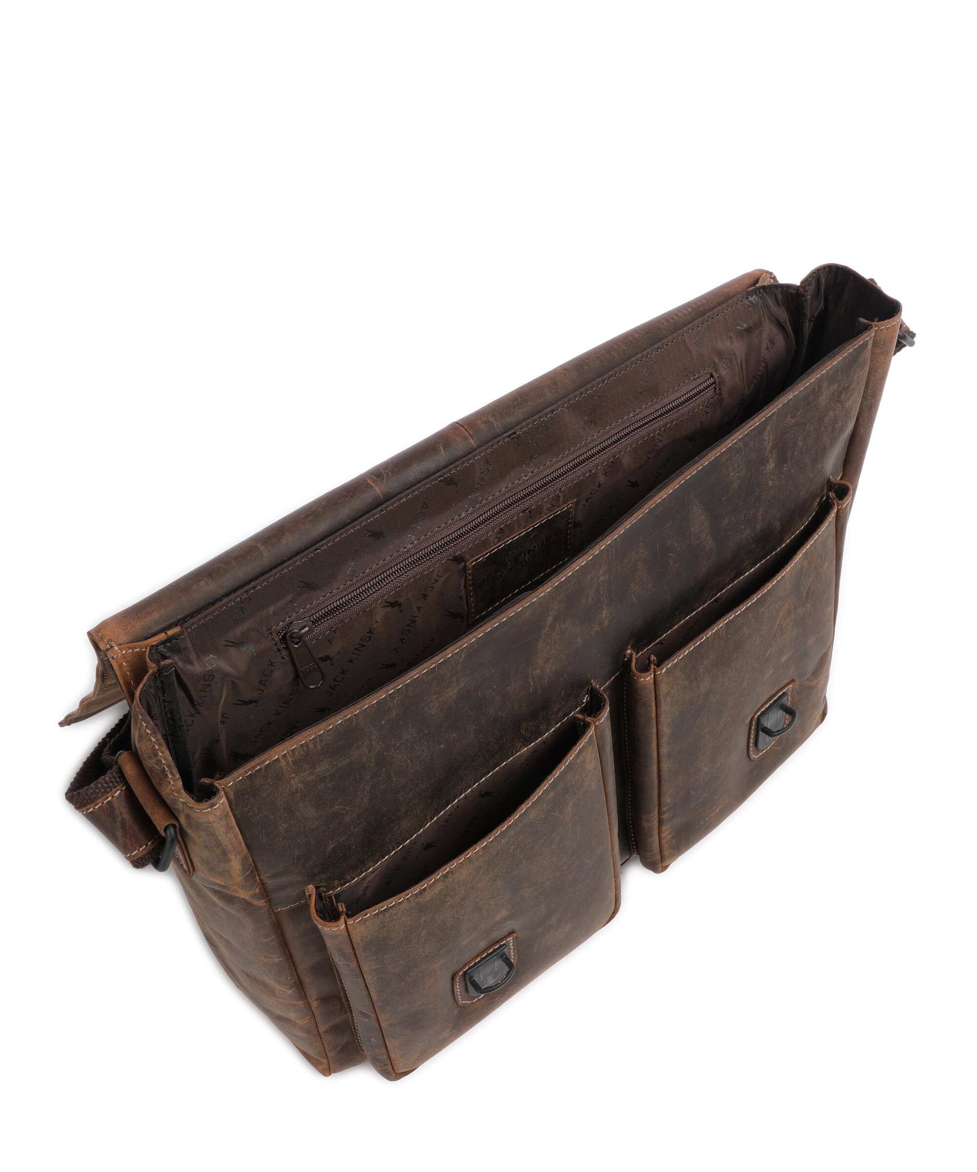 Jack Kinsky Baltimore 6 Briefcase cognac - Image 6
