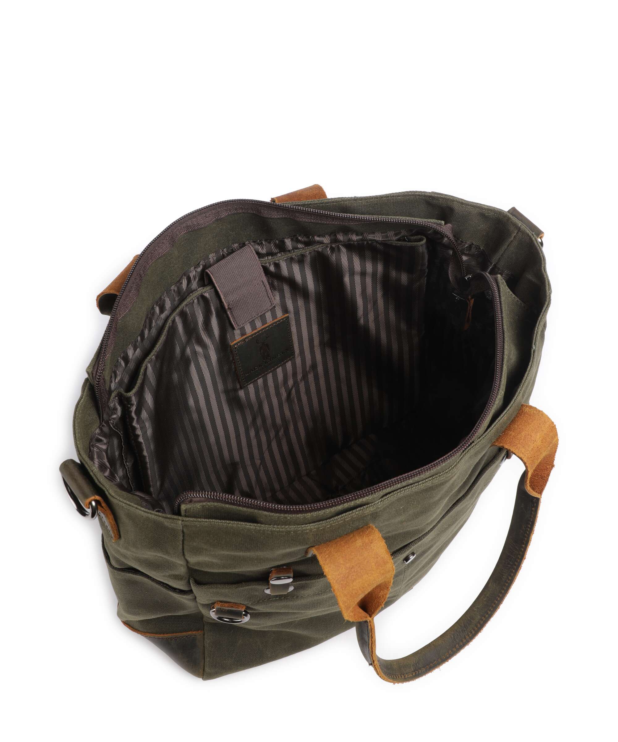 Jack Kinsky Dakar 7 Tote bag oliv - Image 7