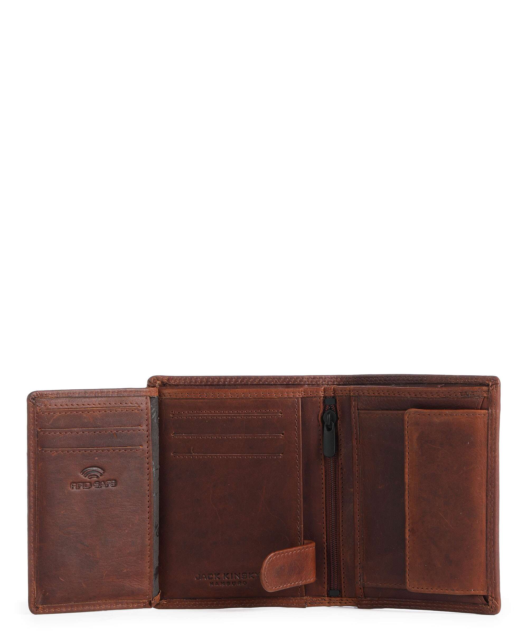 Jack Kinsky Monterey 100 Wallet cognac - Image 3
