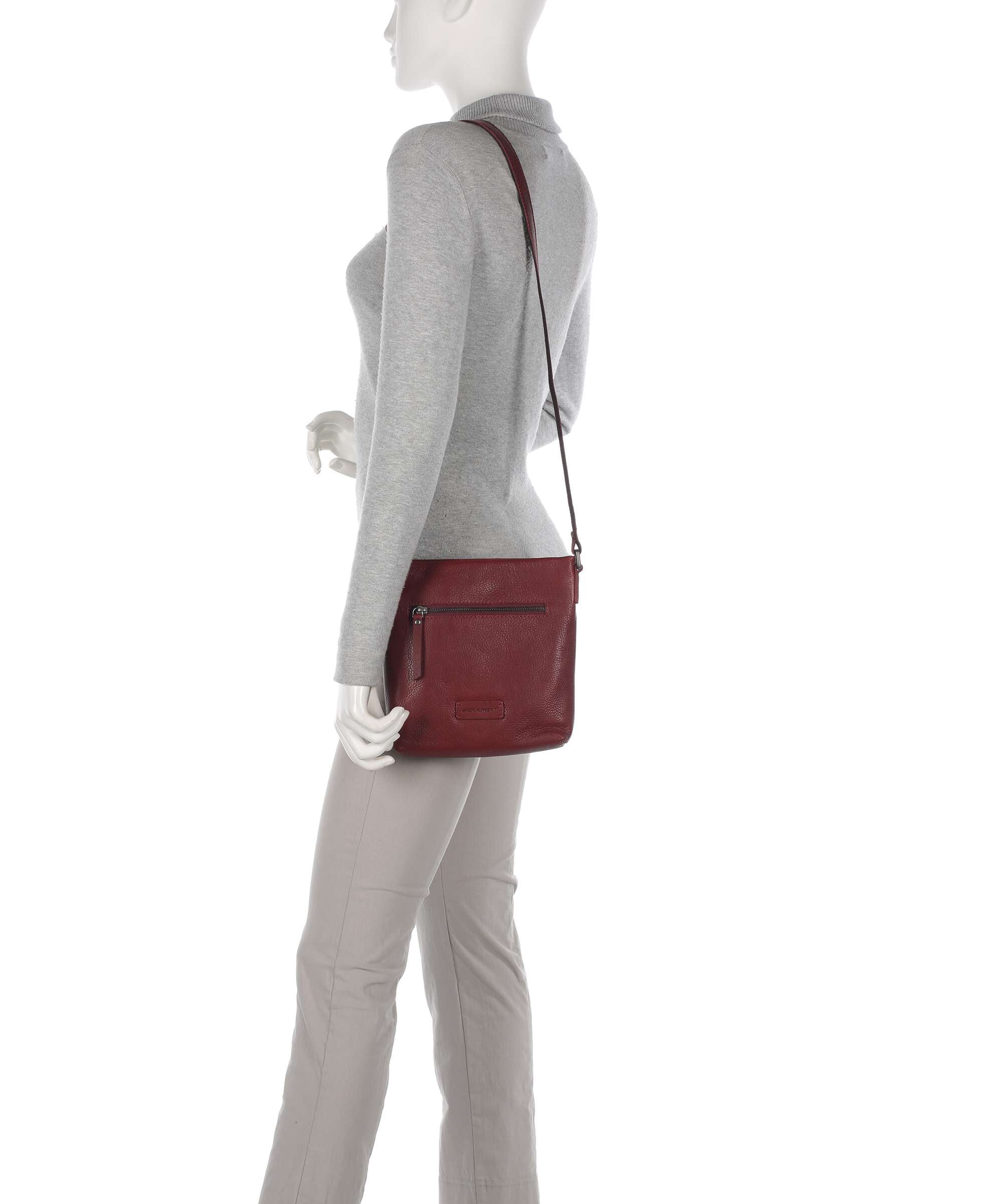 Jack Kinsky Montreal 20N Crossbody bag rot - Image 3