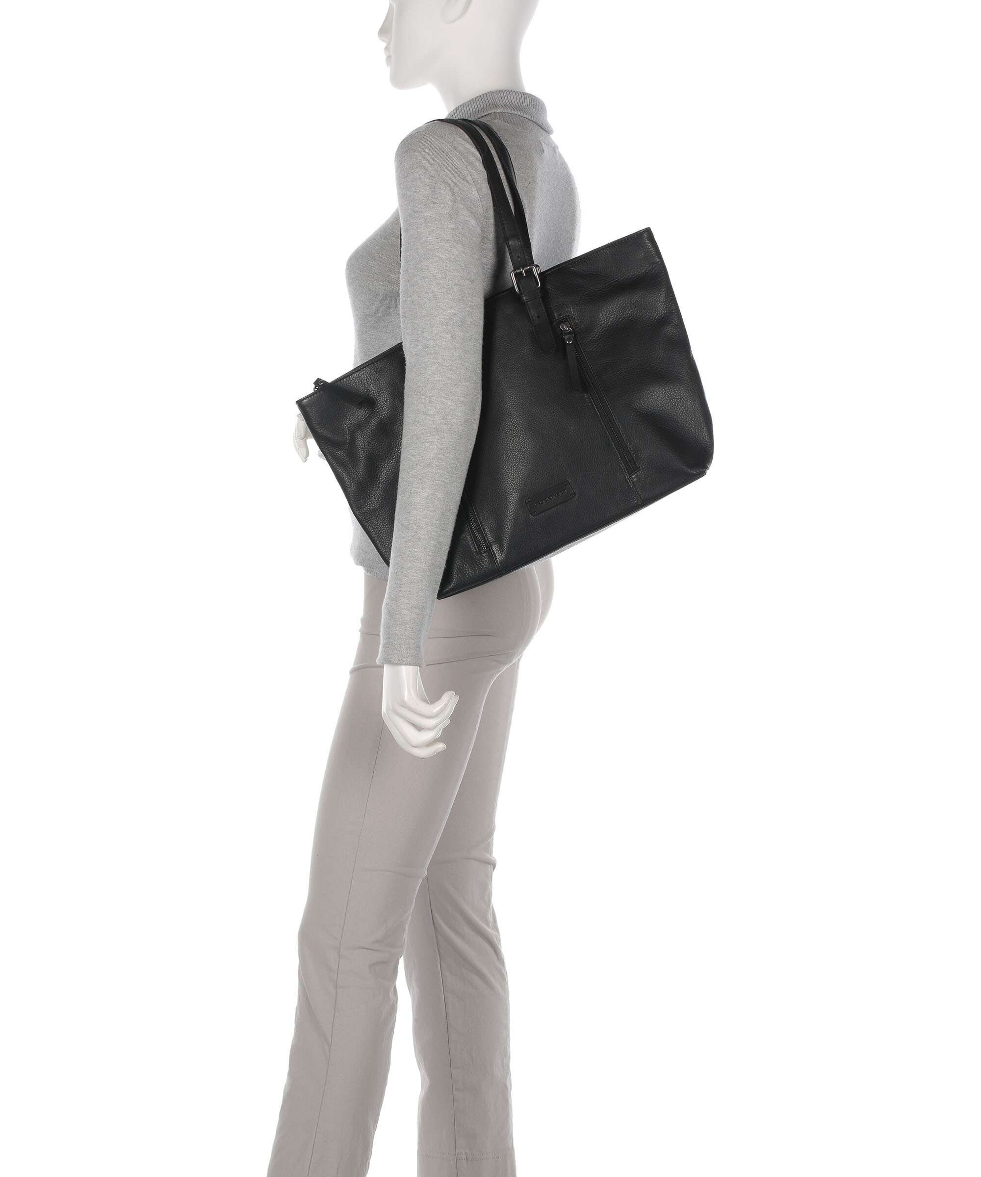 Jack Kinsky Montreal 25N Tote bag schwarz - Image 3
