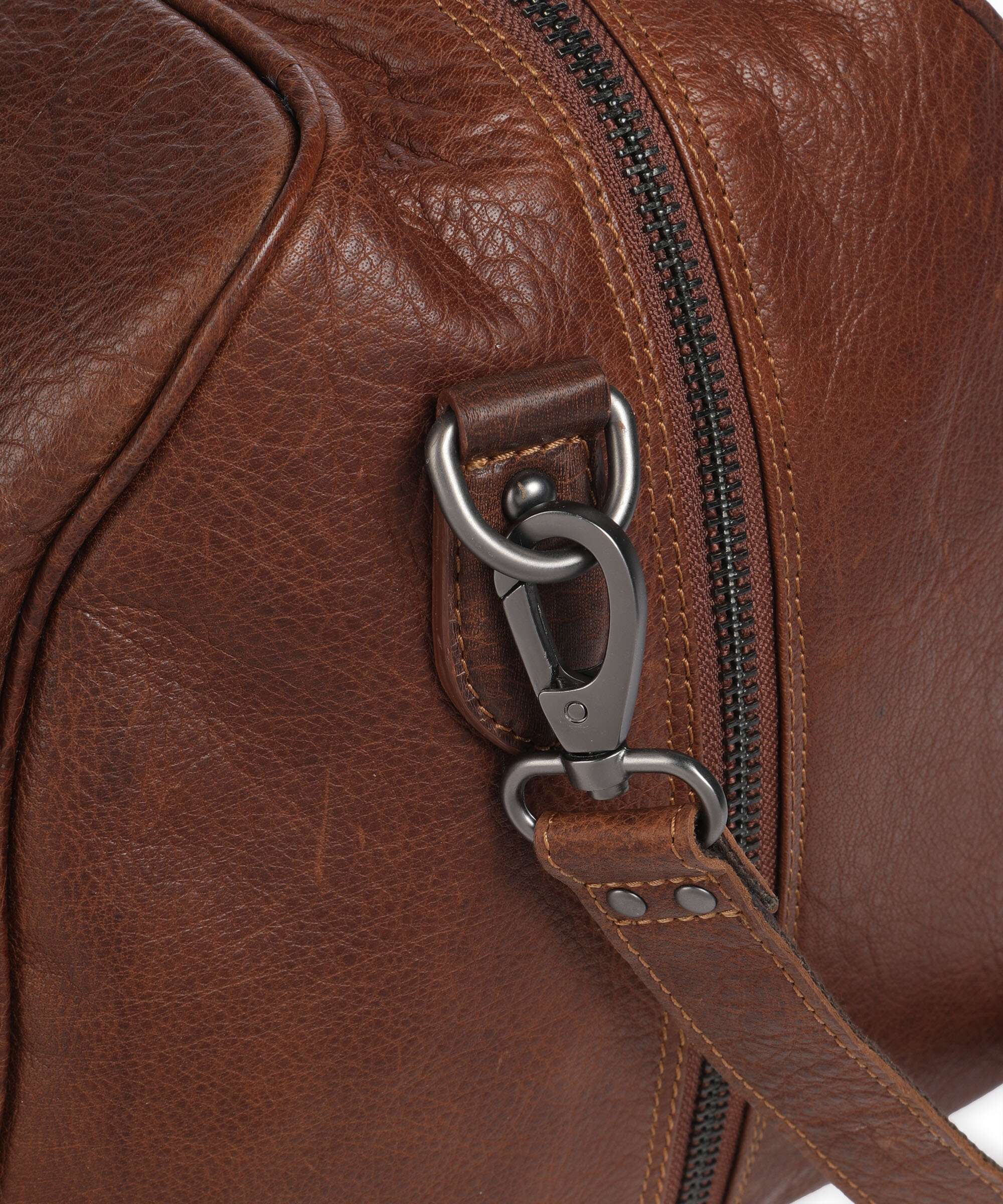 Jack Kinsky Porto 4 Weekend bag cognac - Image 3