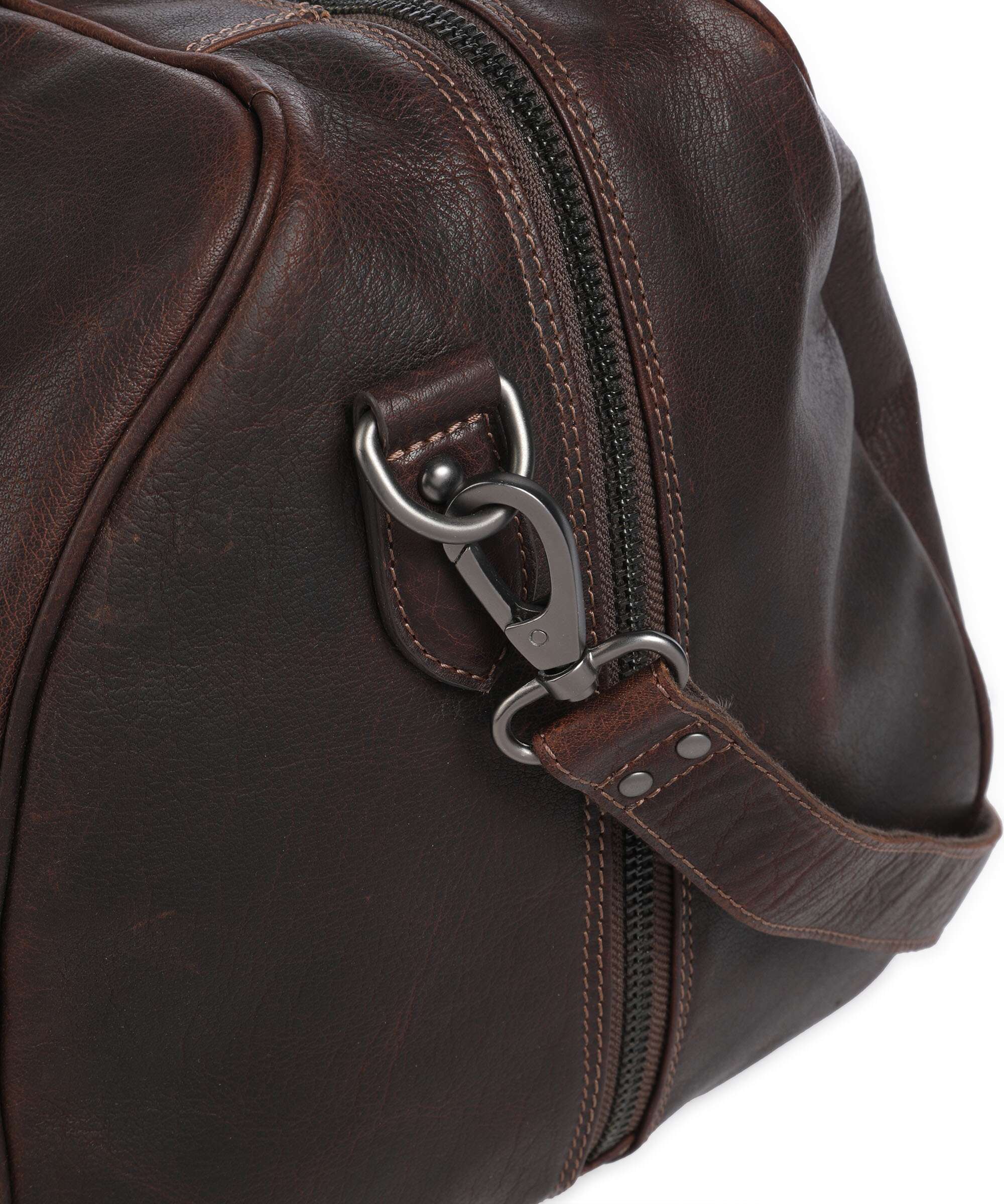Jack Kinsky Porto 4 Weekend bag mokka - Image 3