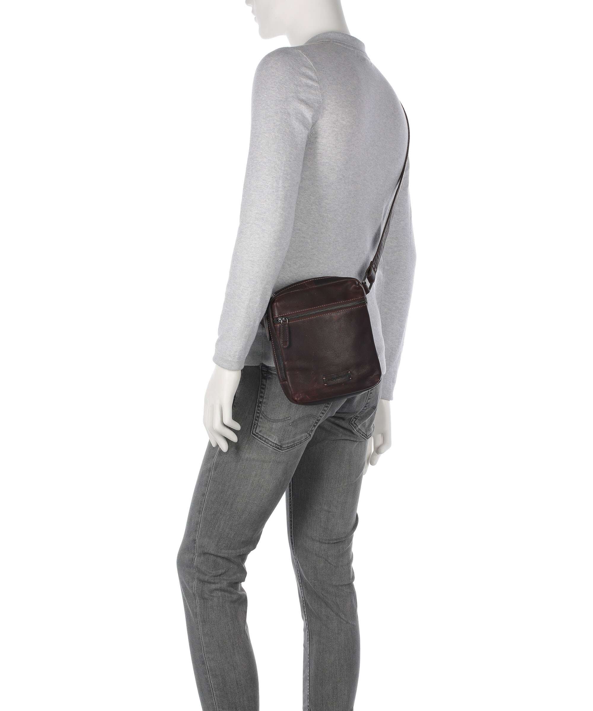 Jack Kinsky Porto 9 Crossbody bag mokka - Image 3