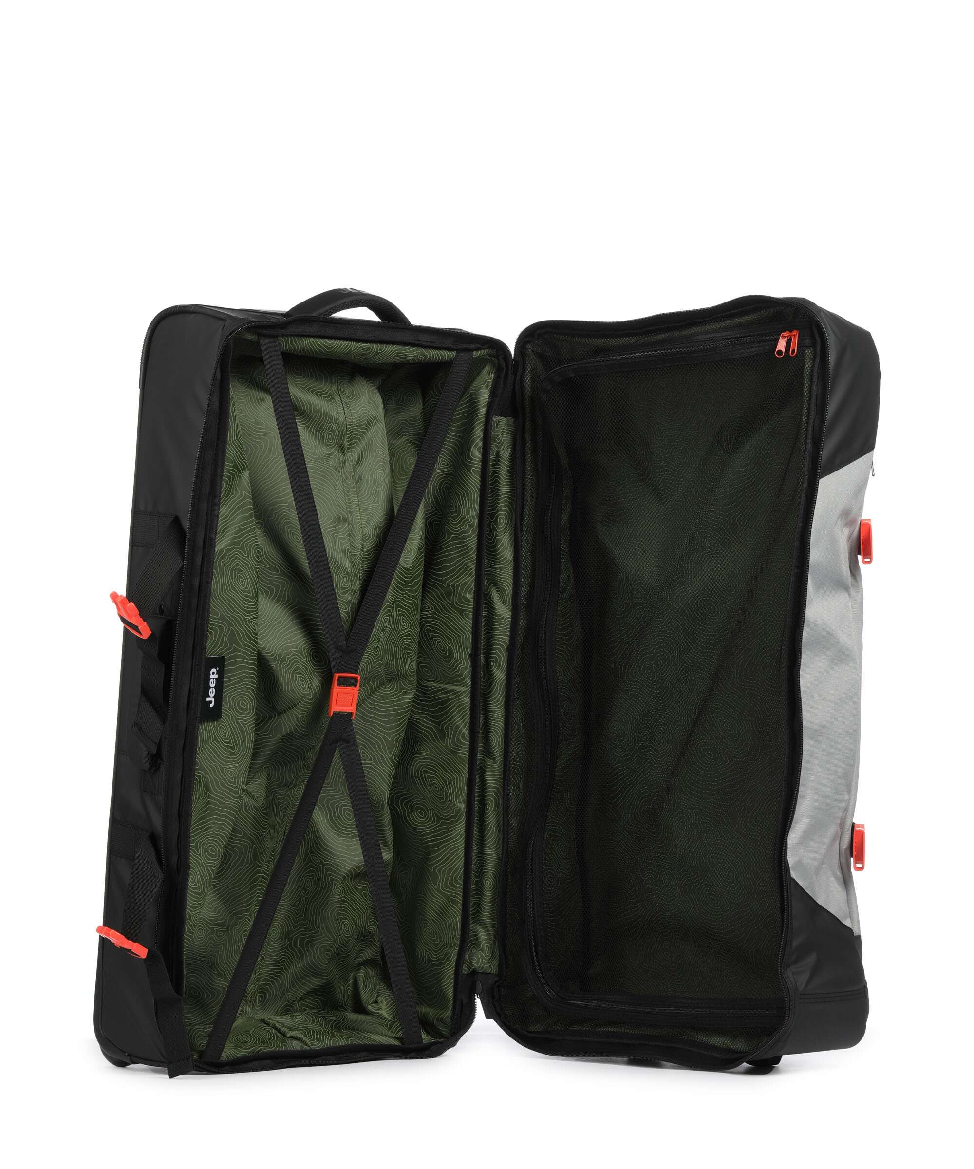 Jeep JS007C 82 Travel bag with wheels grey - Image 6