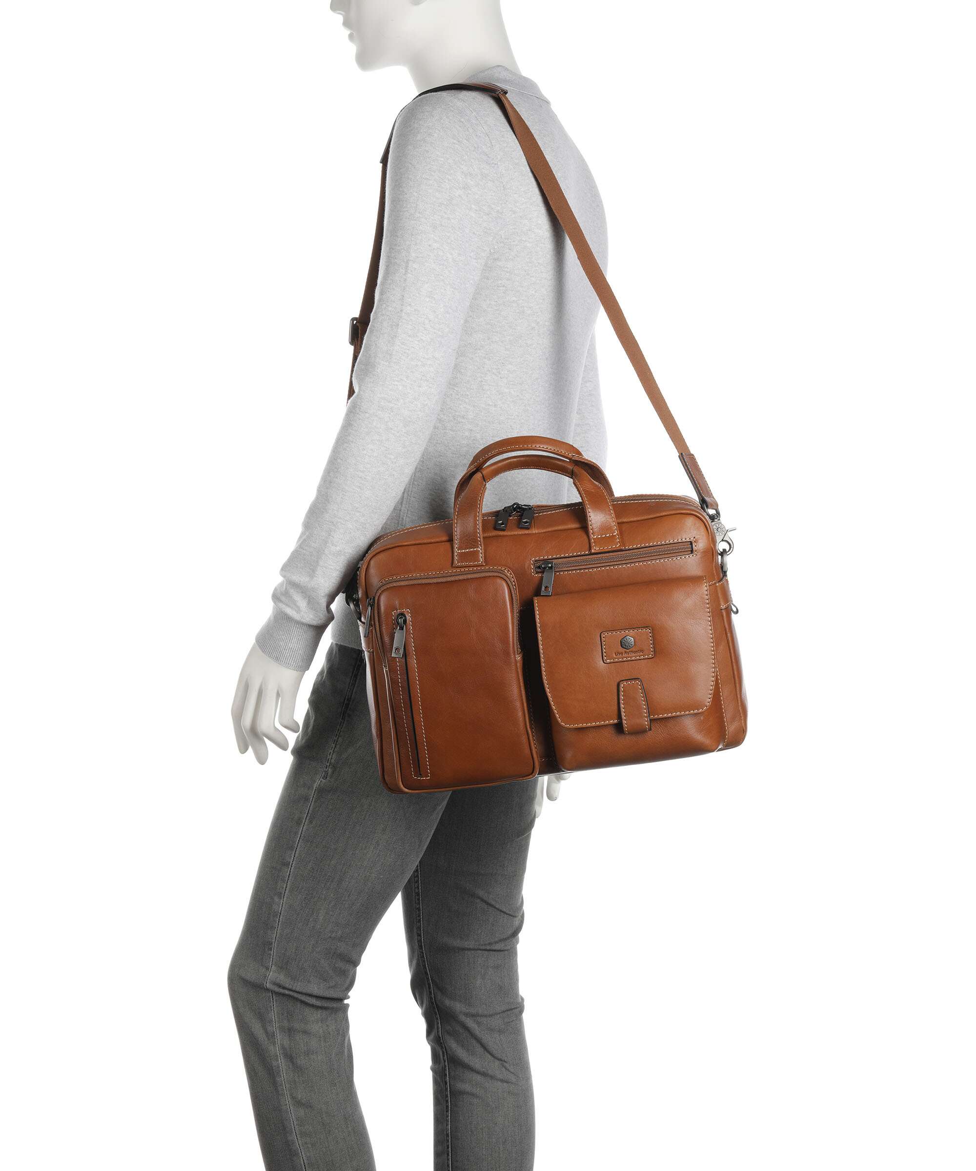 Jekyll & Hide Montana Briefcase colt - Image 3