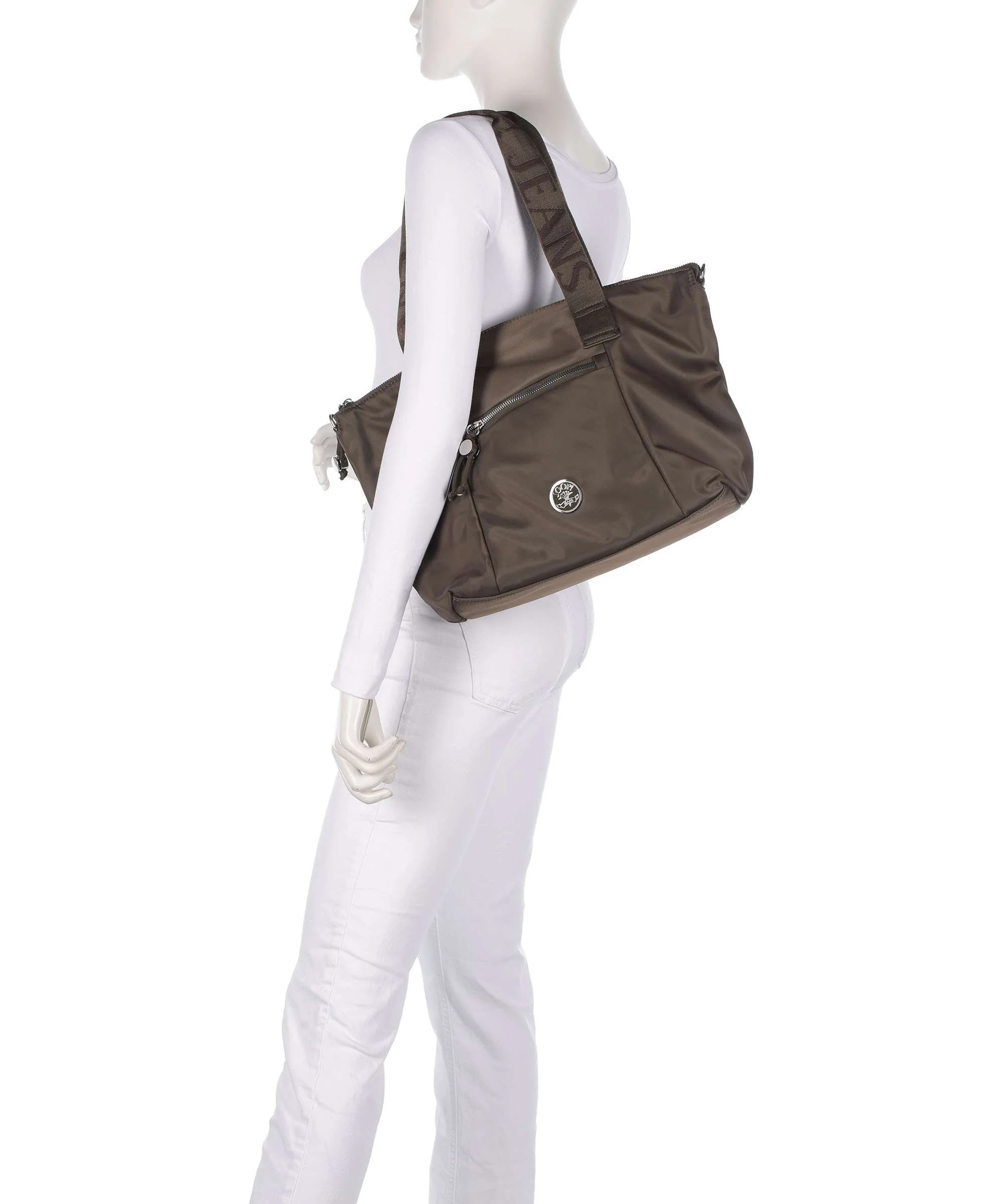JOOP! Jeans Lietissimo 1.0 Janita Tote bag olive night - Image 3