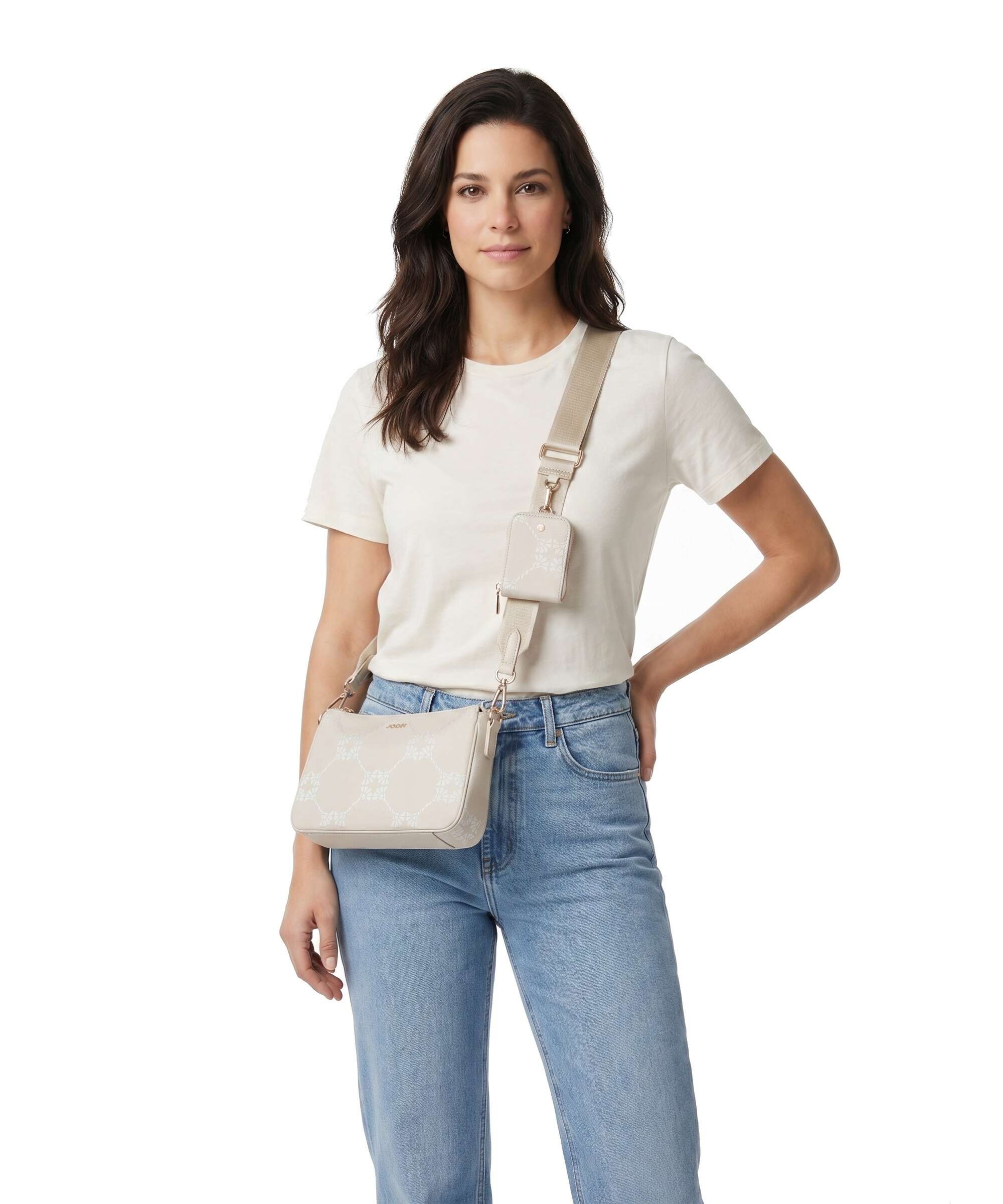 JOOP! Mosaico Jasmina Crossbody bag sesame - Image 3