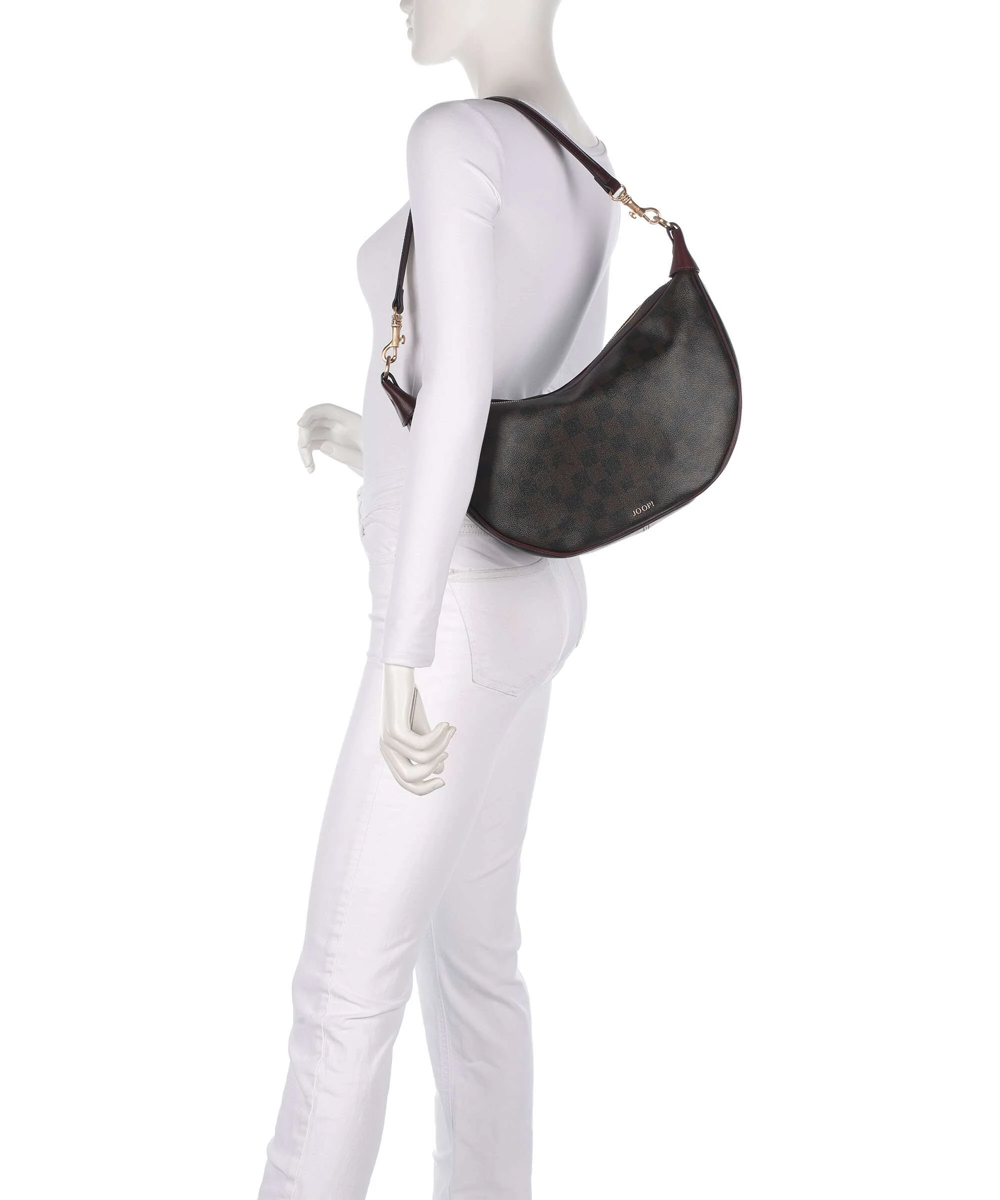 JOOP! Piazza Edition Jennifer Hobo bag burgundy - Image 3