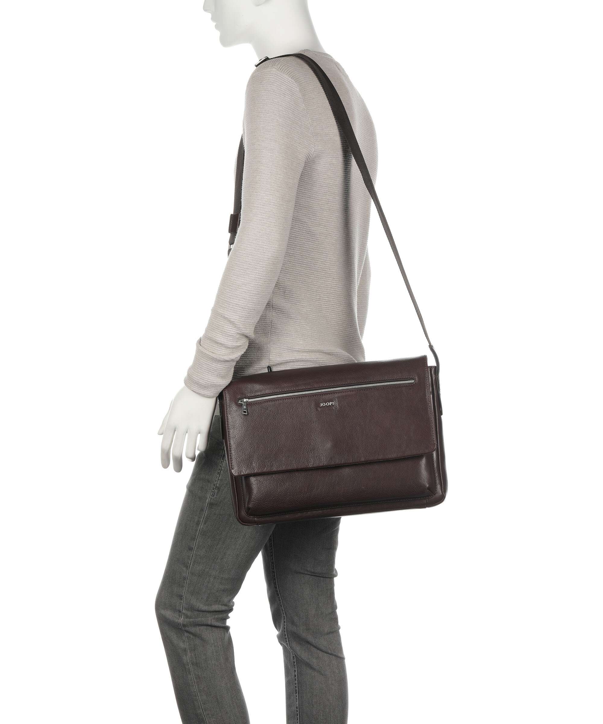 JOOP! Treviso Janis Messenger bag dark brown - Image 3