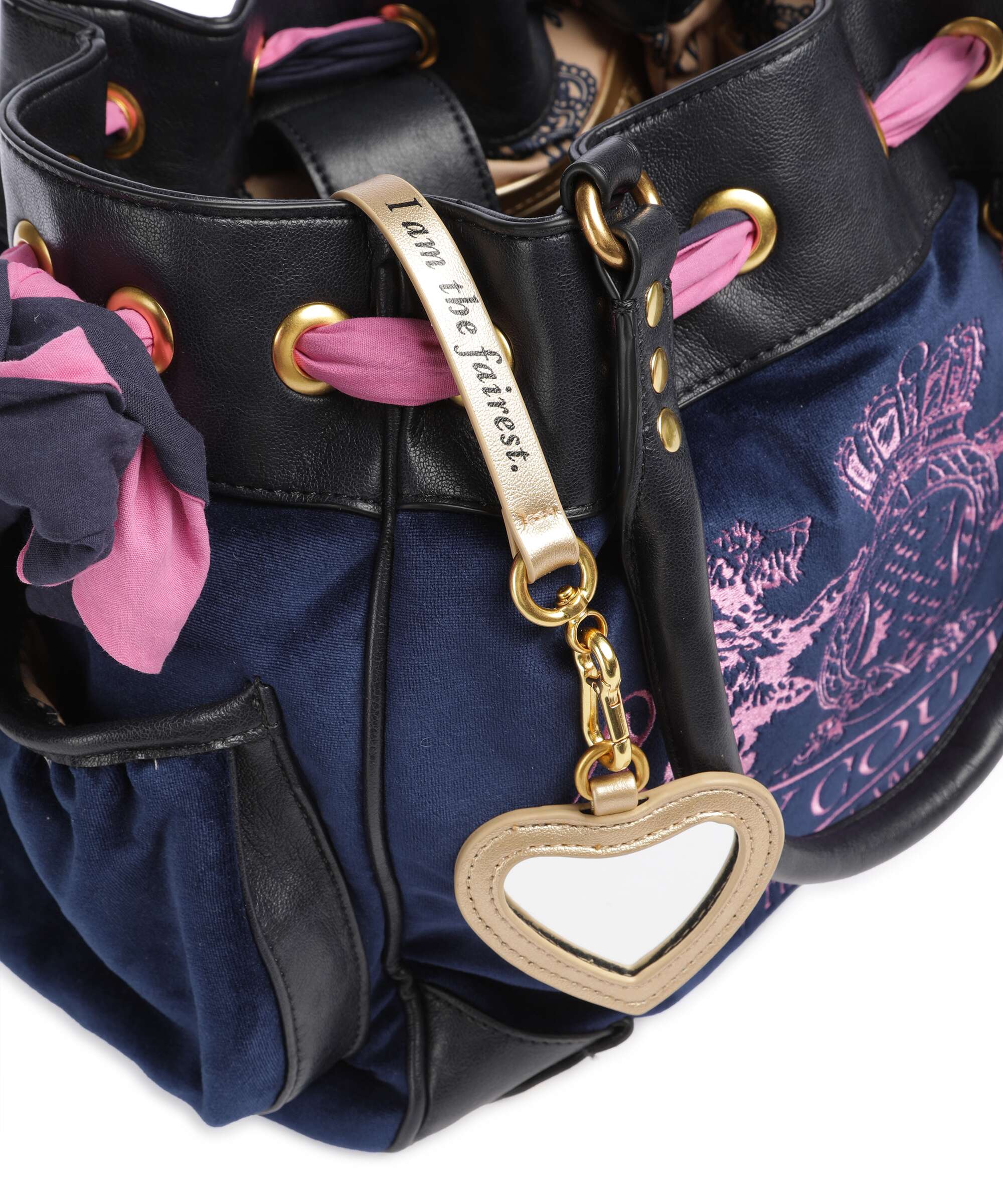 Juicy Couture Daydreamer Classic Crest L Tote bag blue depths - Image 4