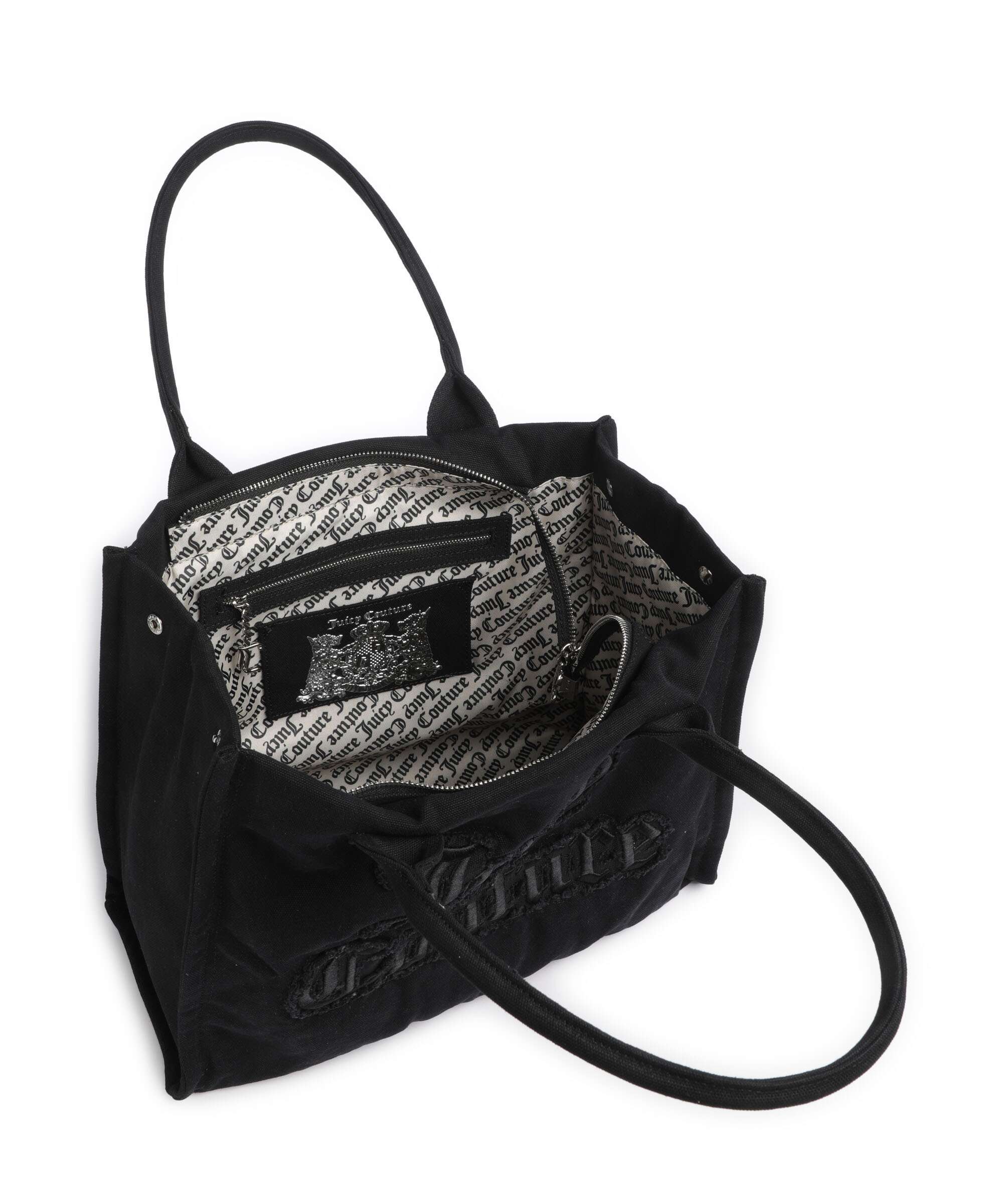 Juicy Couture Iris Distressed L Tote bag black - Image 6